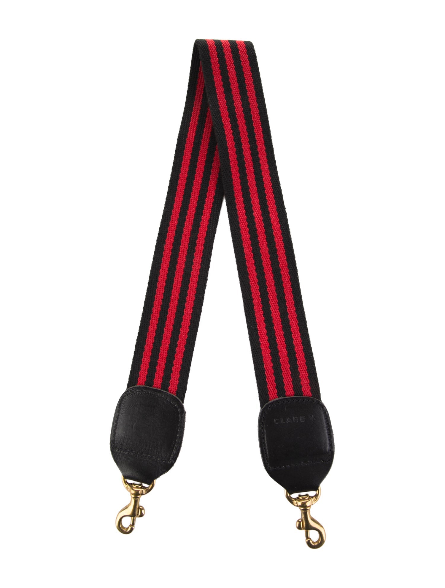 Clare V. Striped Bag Strap