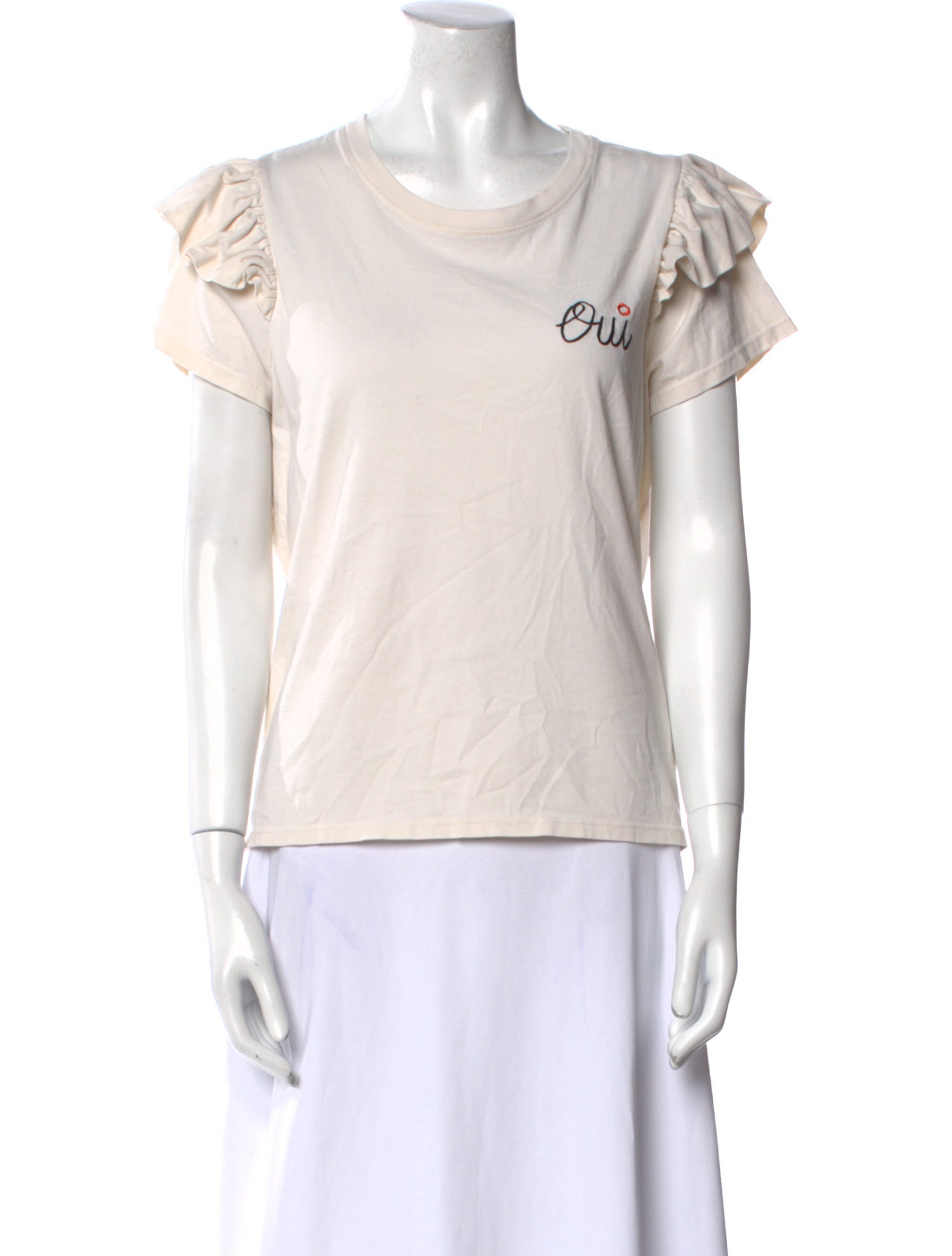 Clare V. Scoop Neck Short Sleeve T-Shirt