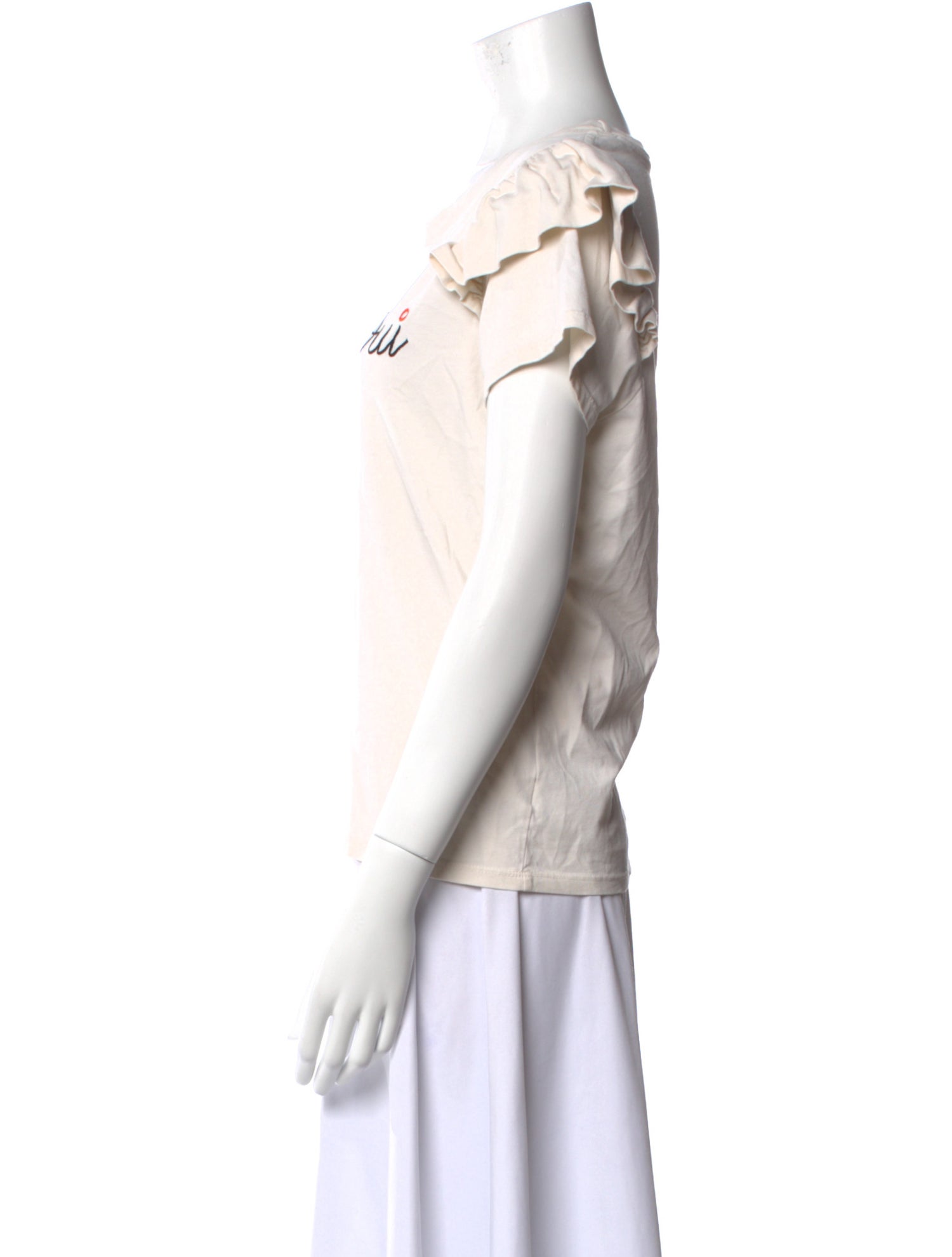 Clare V. Scoop Neck Short Sleeve T-Shirt