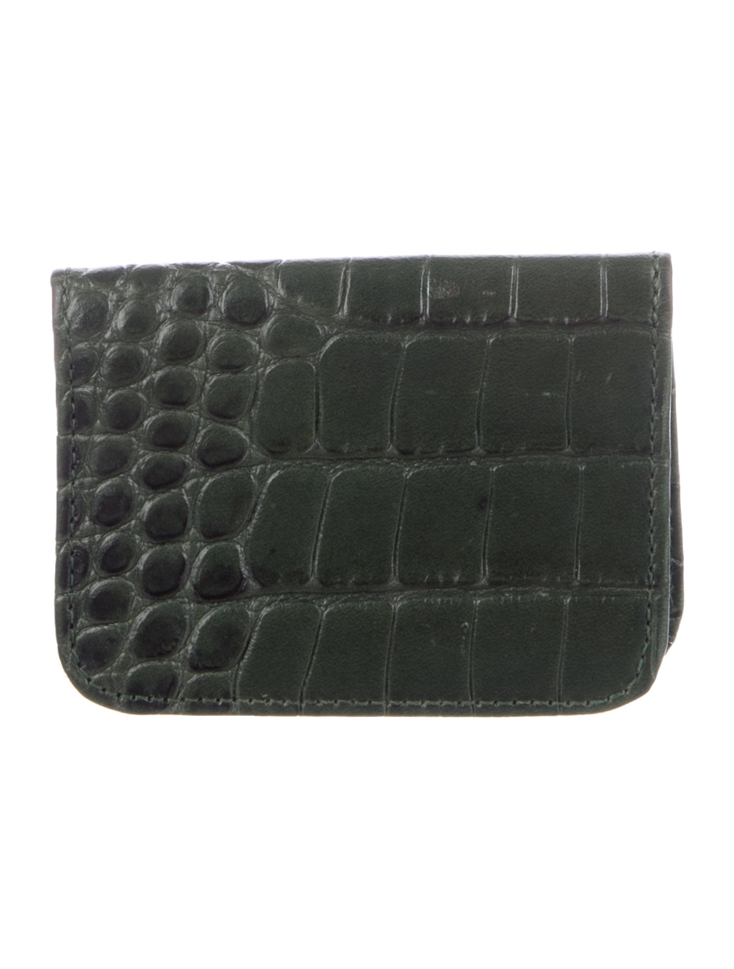 Clare V. Leather Printed Wallet