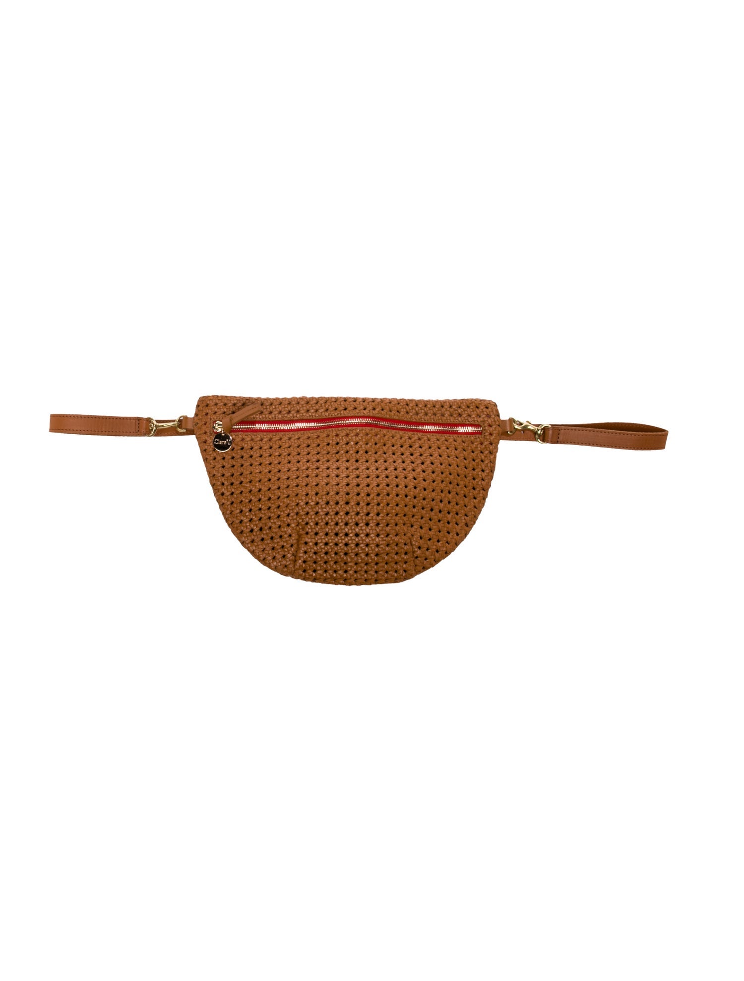 Clare V. Raffia Belt Bag