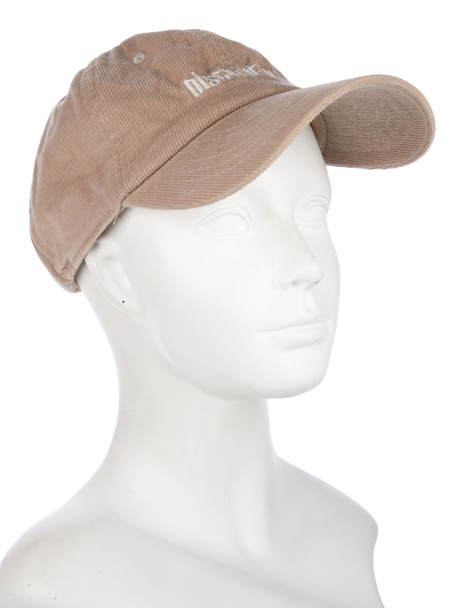 Clare V. Neutral baseball corduroy hat.