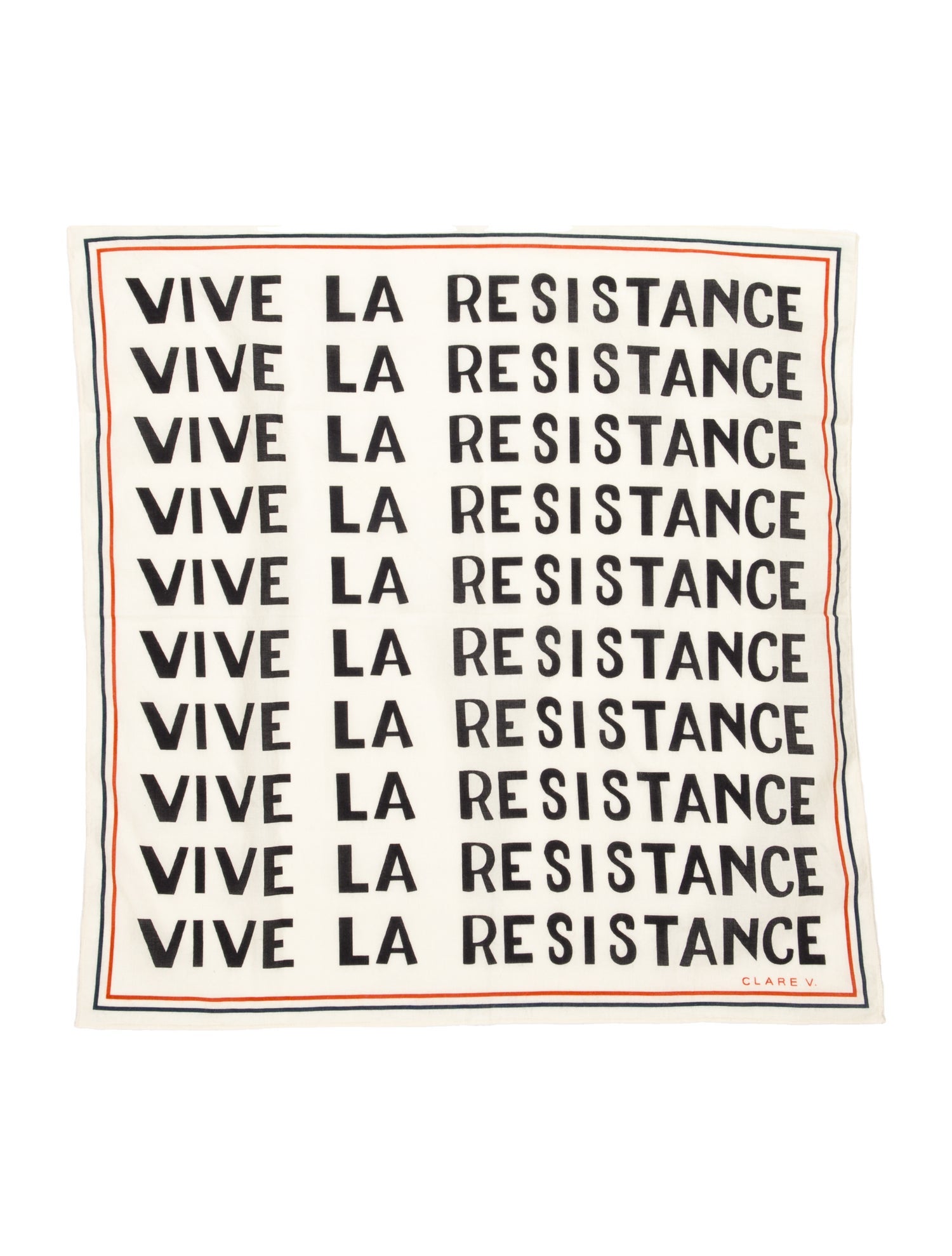 Clare V. Printed Scarf