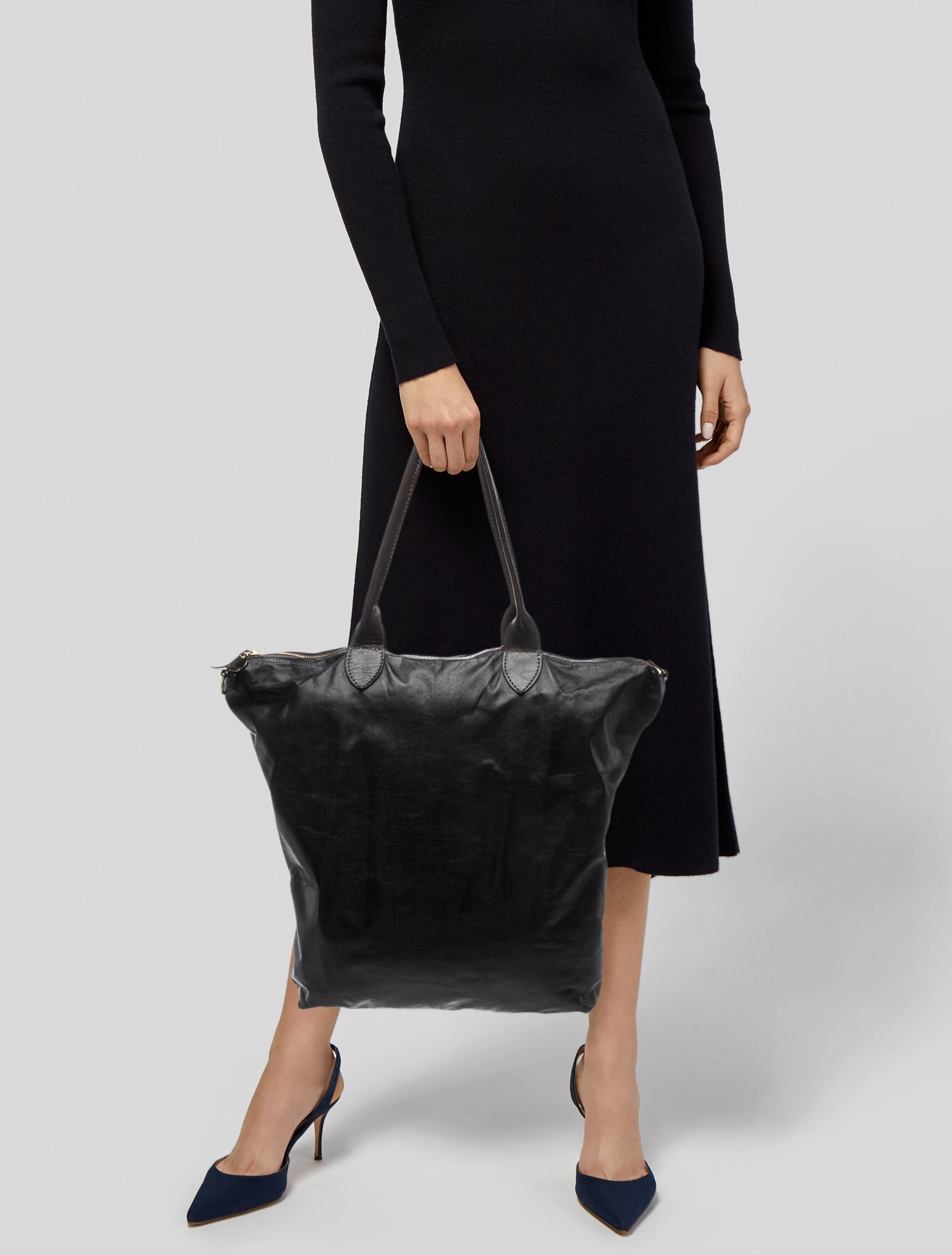 Clare V. Leather Tote