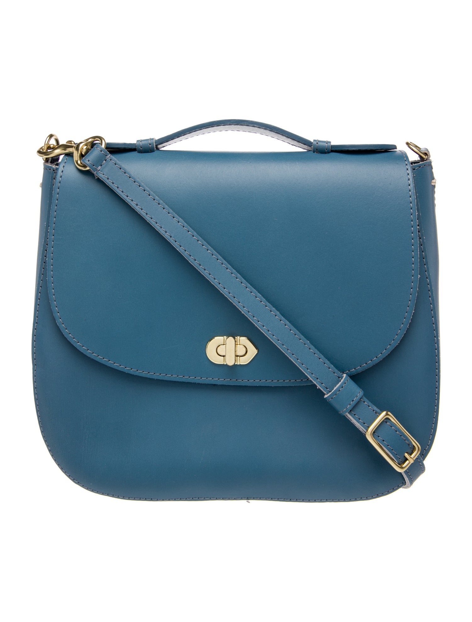 Clare V. Leather Crossbody Bag