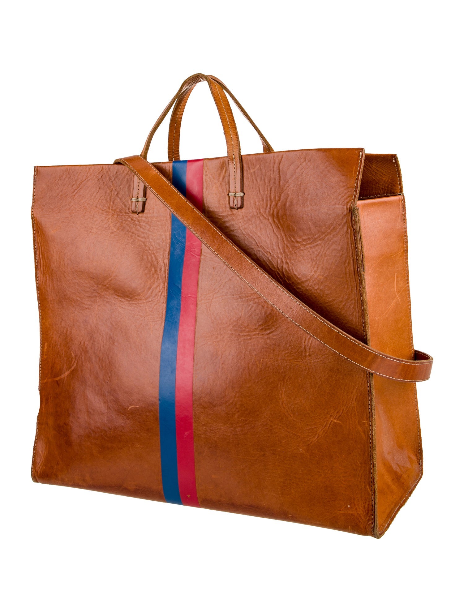 Clare V. Leather Crossbody Bag