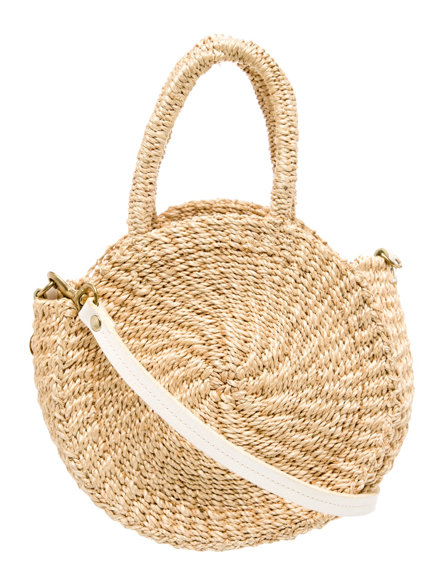 Clare V. Raffia Crossbody Bag