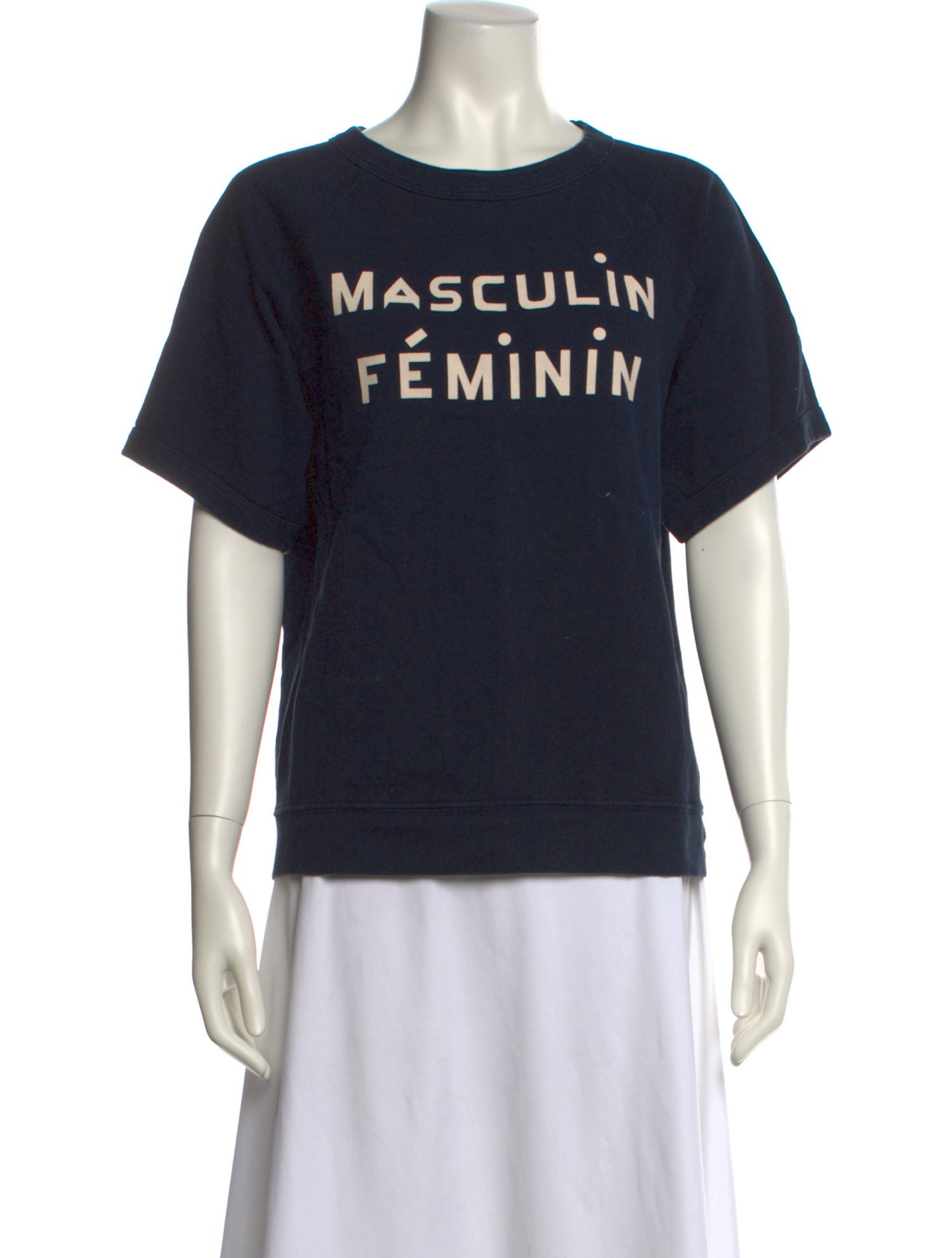 Clare V. Graphic Print Crew Neck T-Shirt