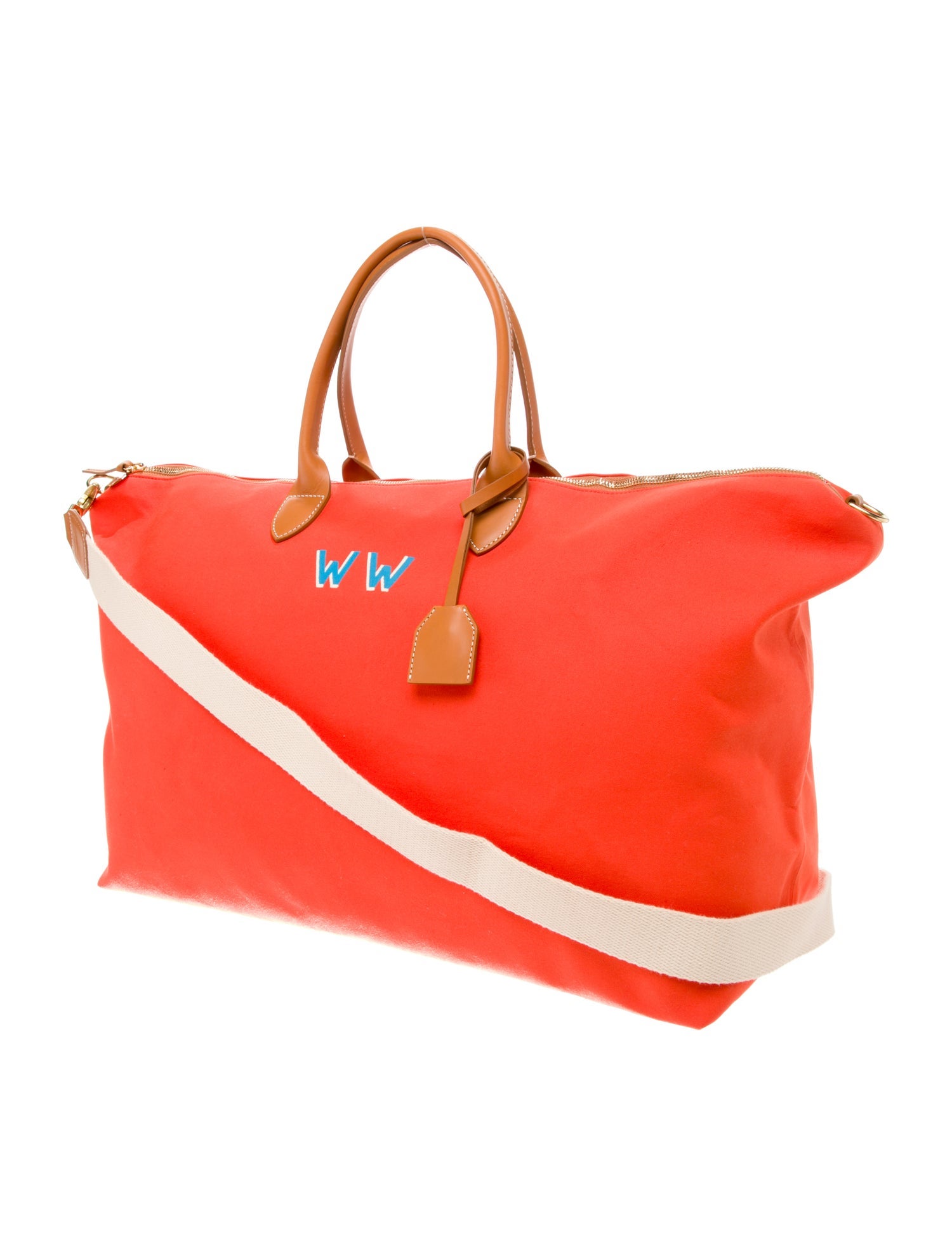 Clare V. Leather Weekender Bag