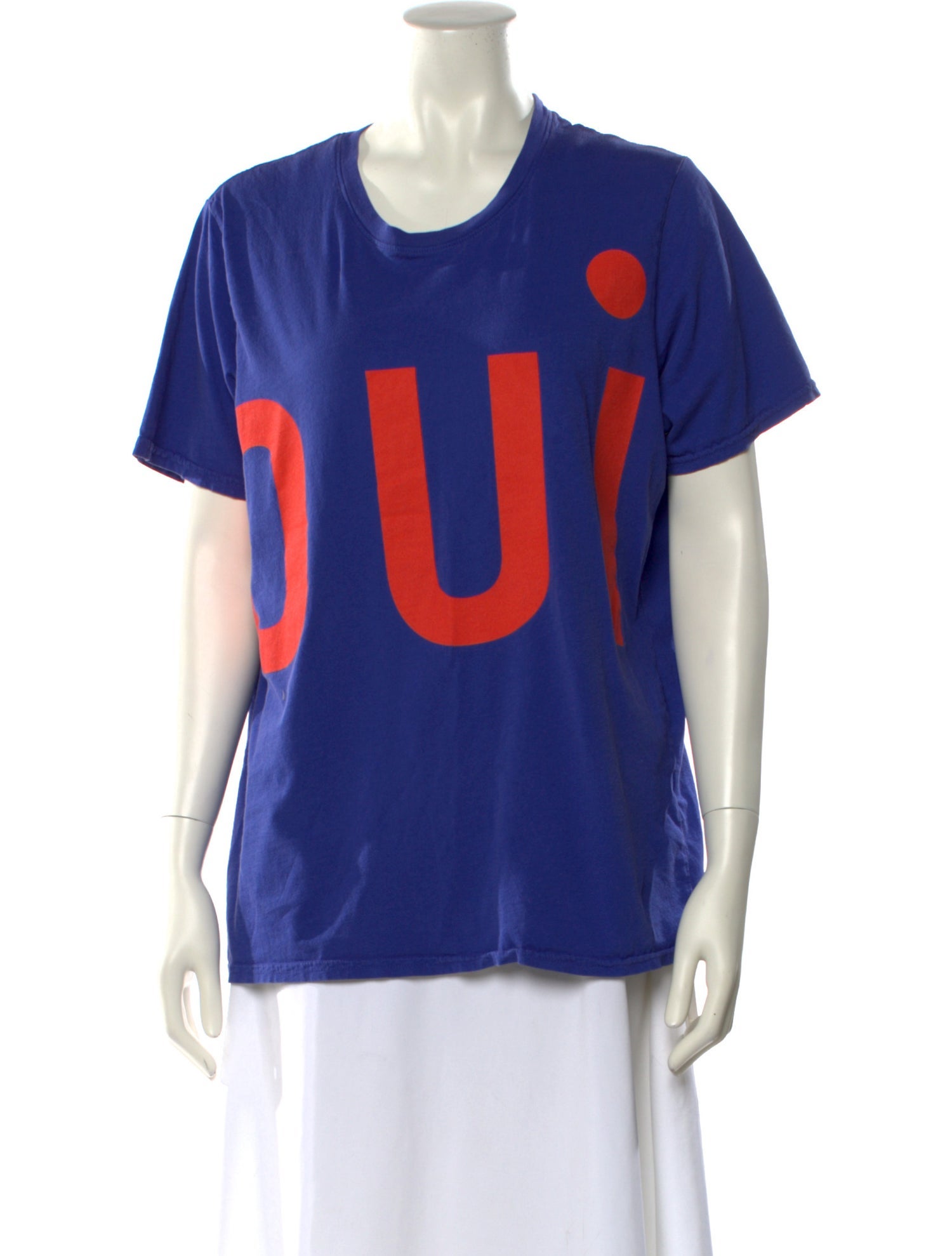 Clare V. Graphic Print Scoop Neck T-Shirt