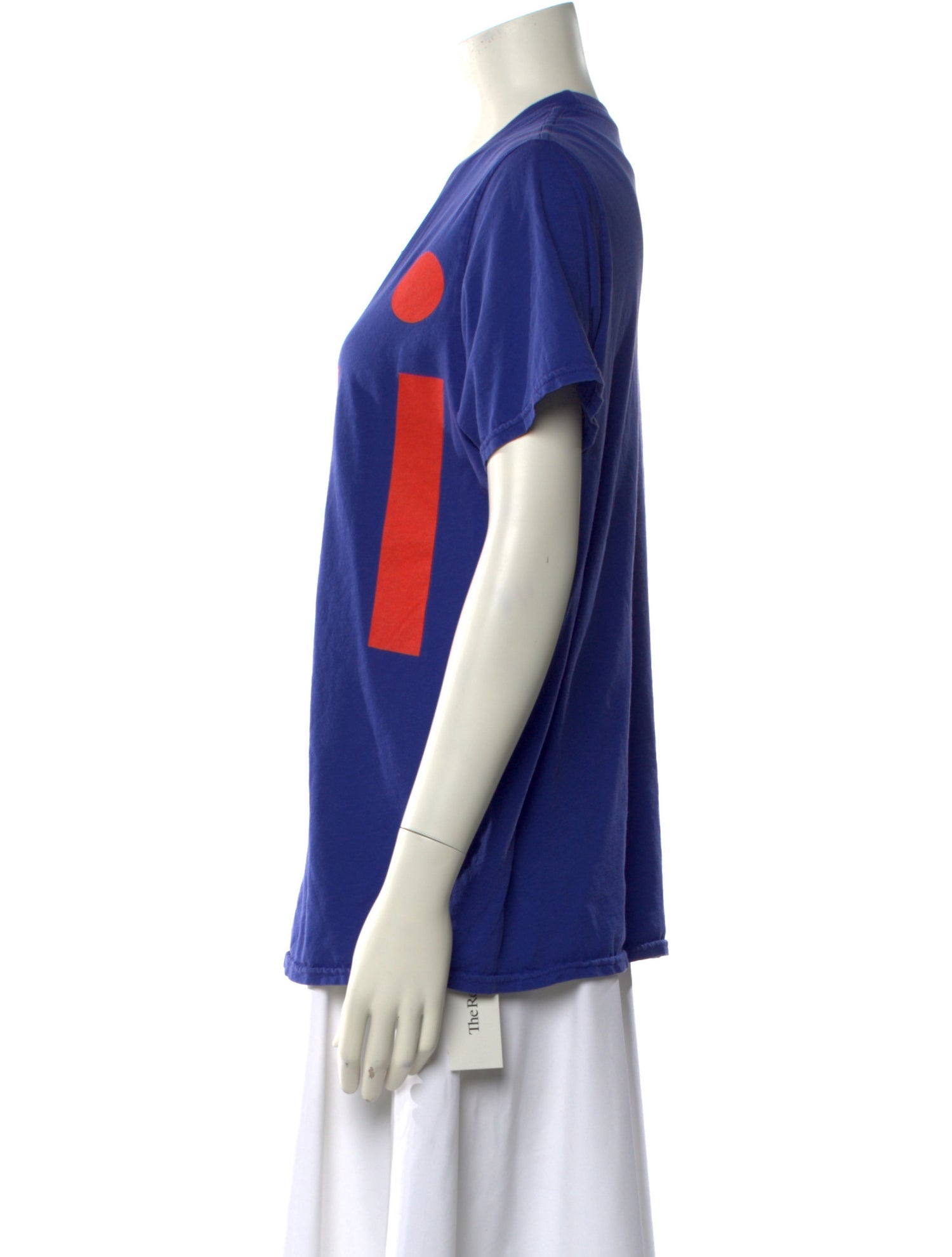 Clare V. Graphic Print Scoop Neck T-Shirt