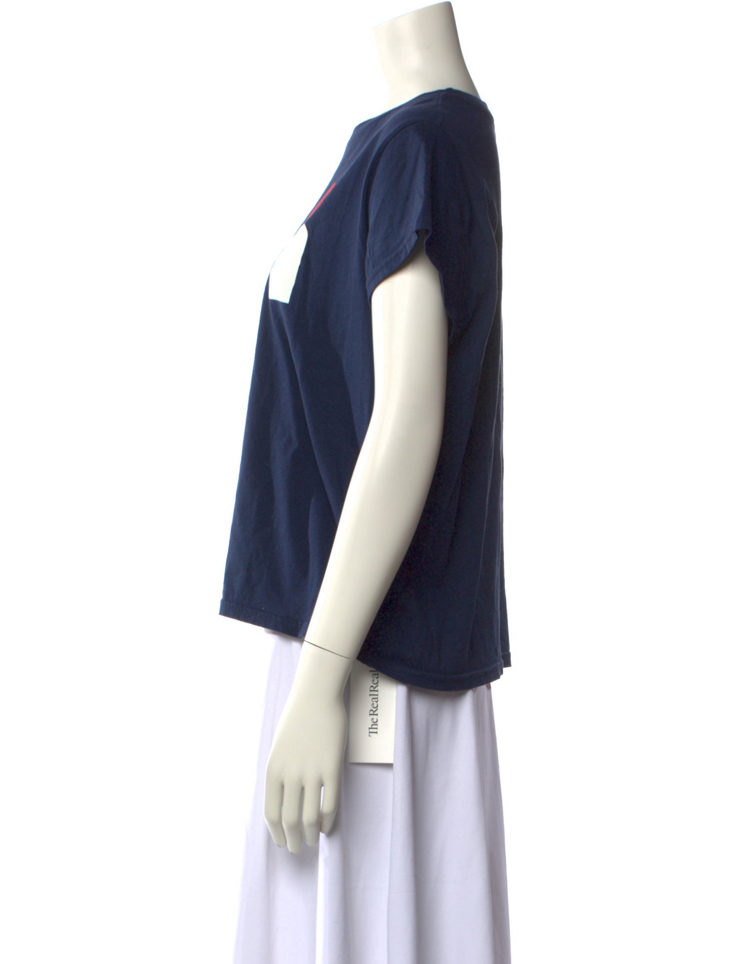 Clare V. Graphic Print Crew Neck T-Shirt