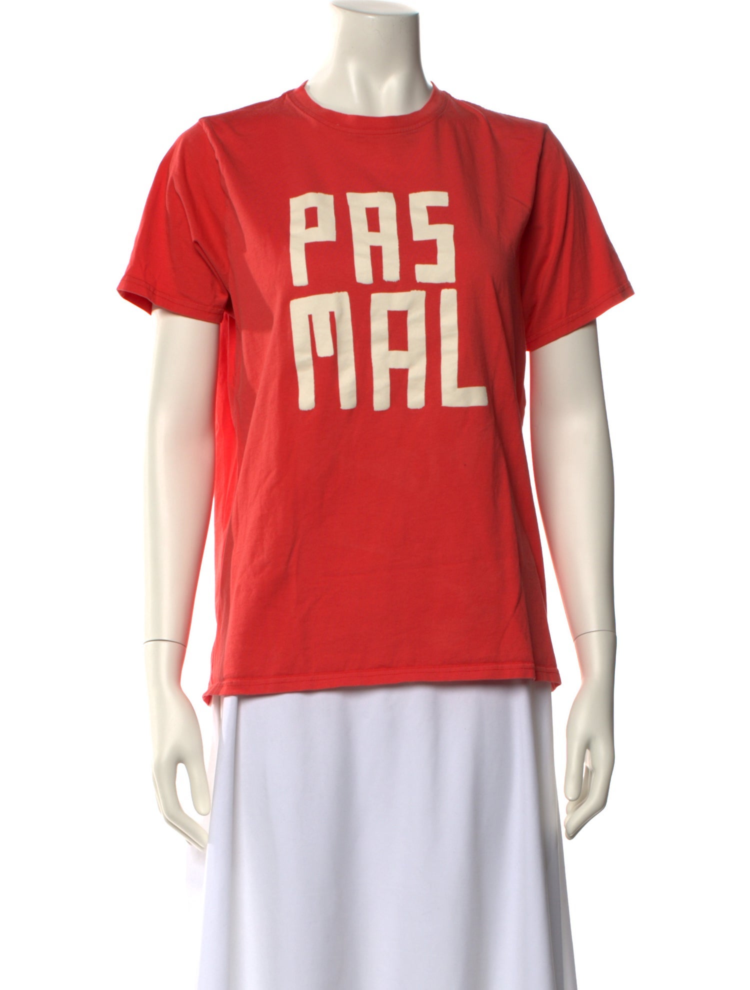 Clare V. Graphic Print Crew Neck T-Shirt