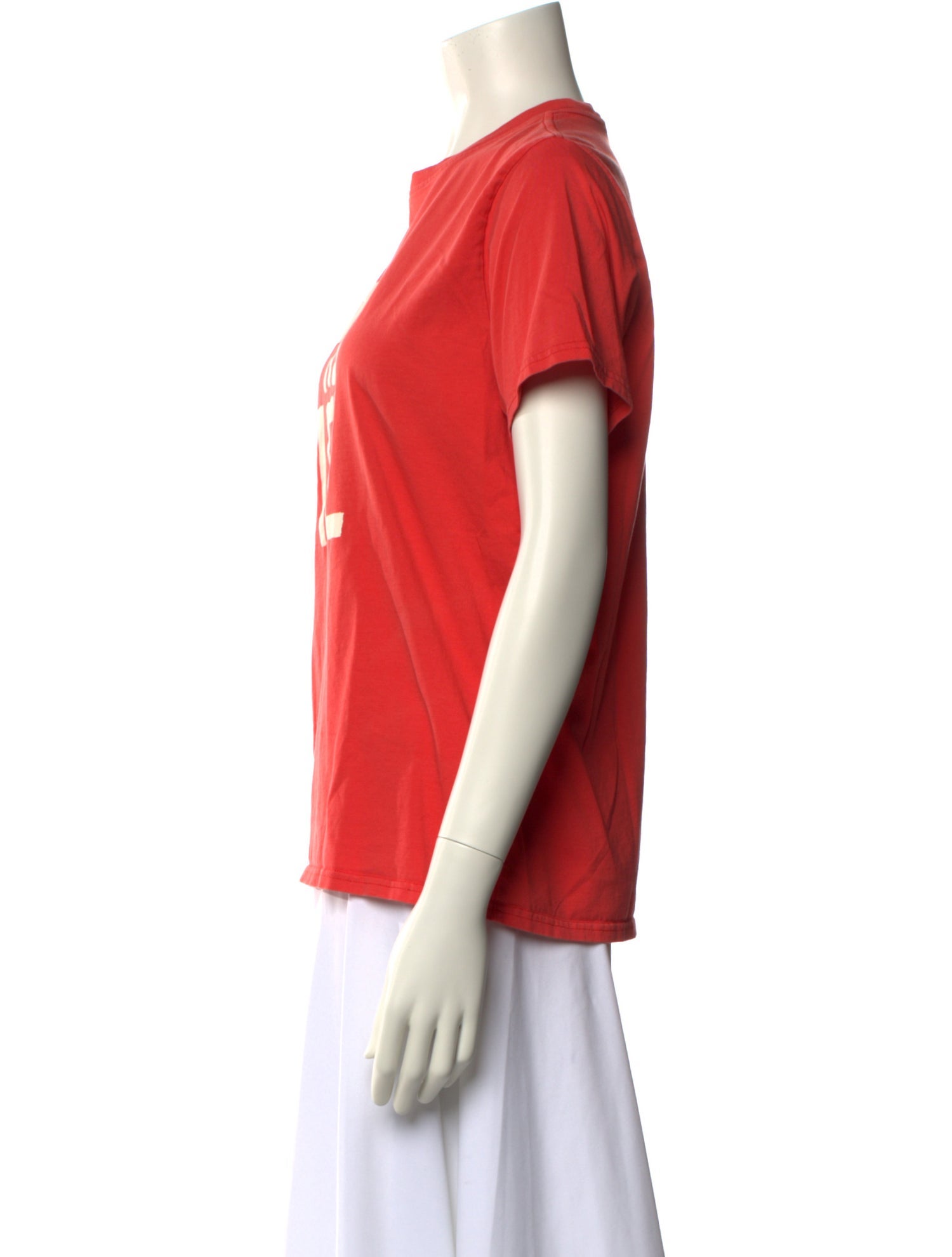 Clare V. Graphic Print Crew Neck T-Shirt