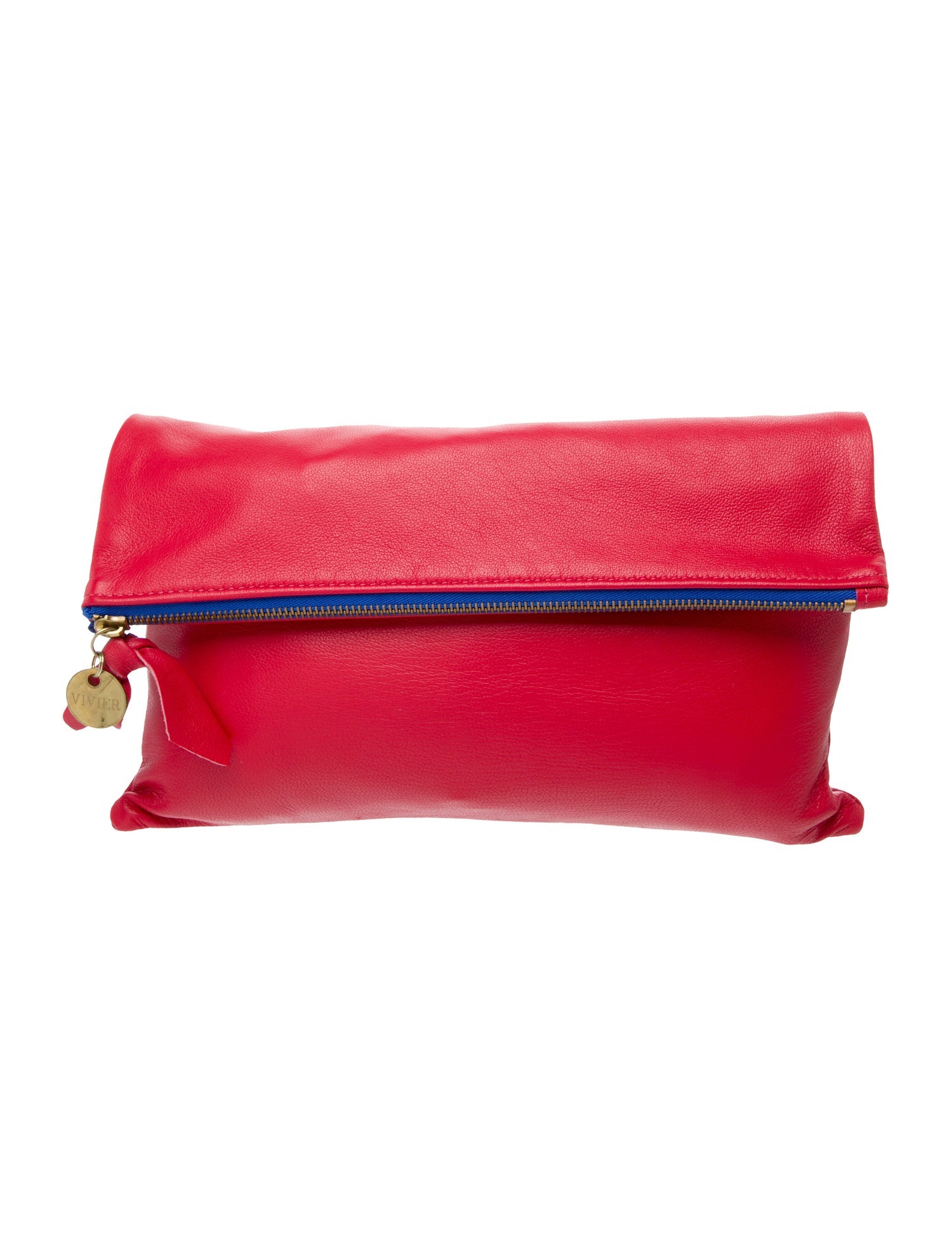 Clare V. Leather Clutch