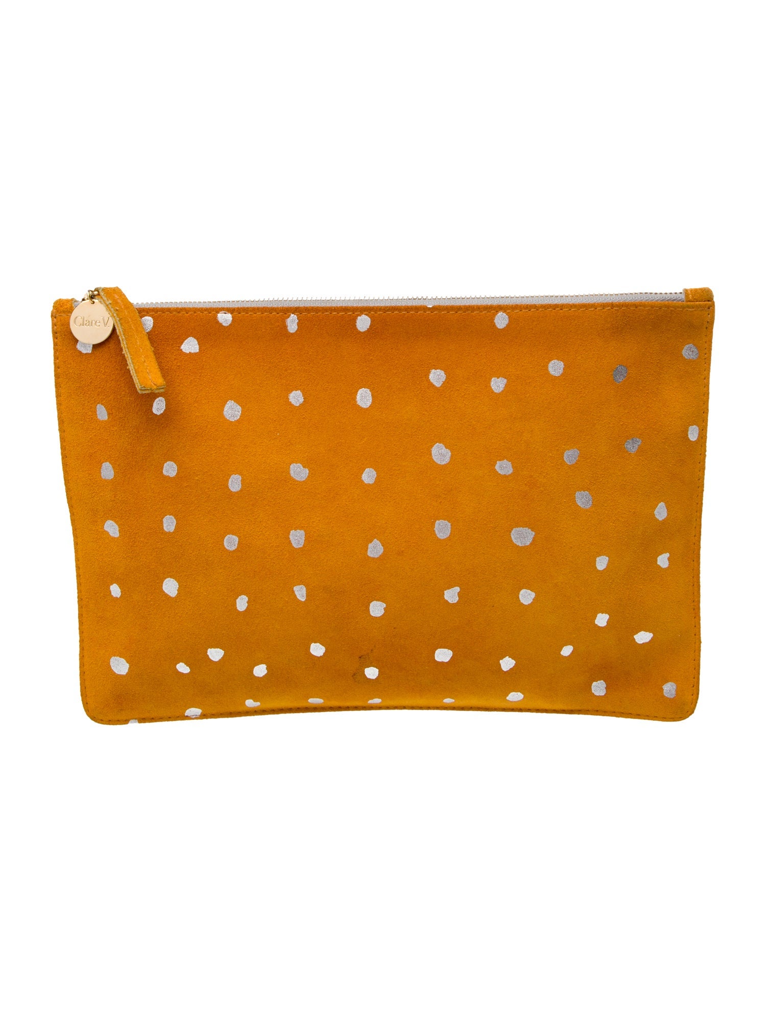 Clare V. Suede Clutch