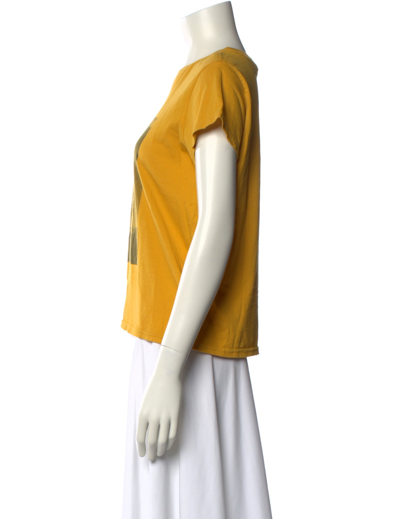 Clare V. Graphic Print Crew Neck T-Shirt