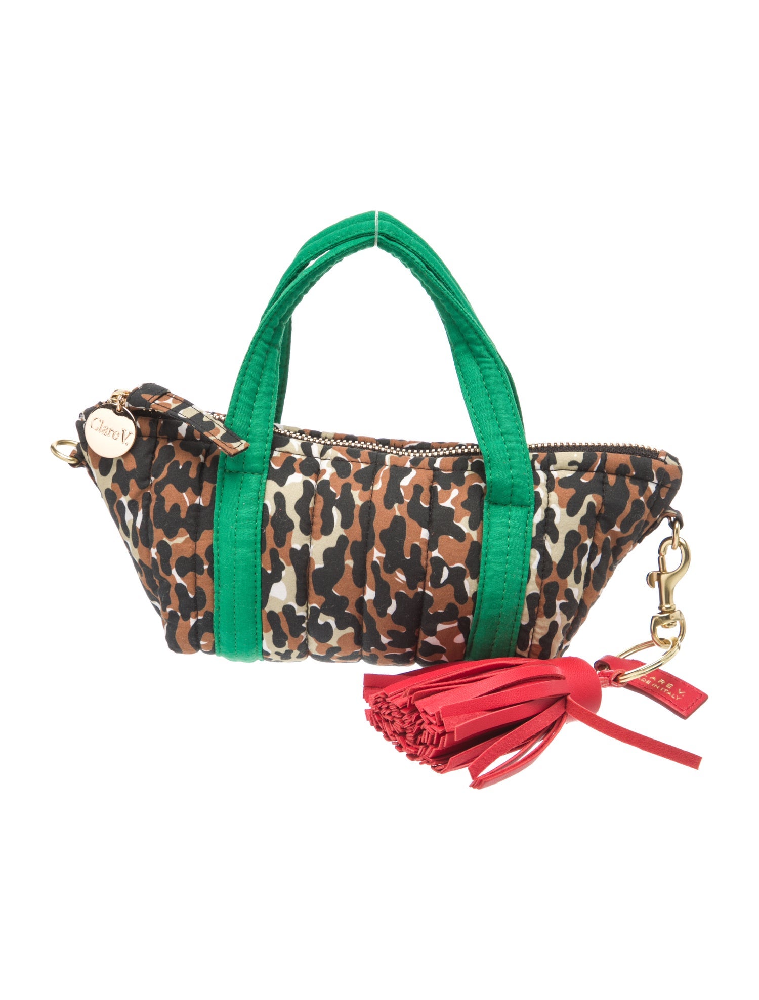 Clare V. Canvas Top Handle Bag