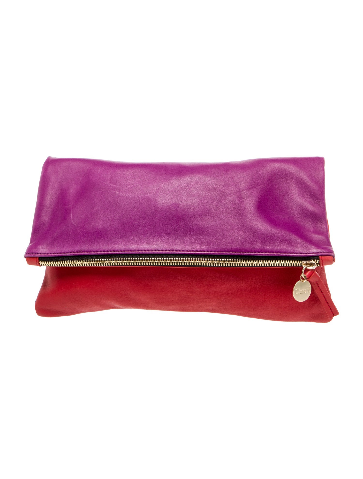 Clare V. Leather Clutch