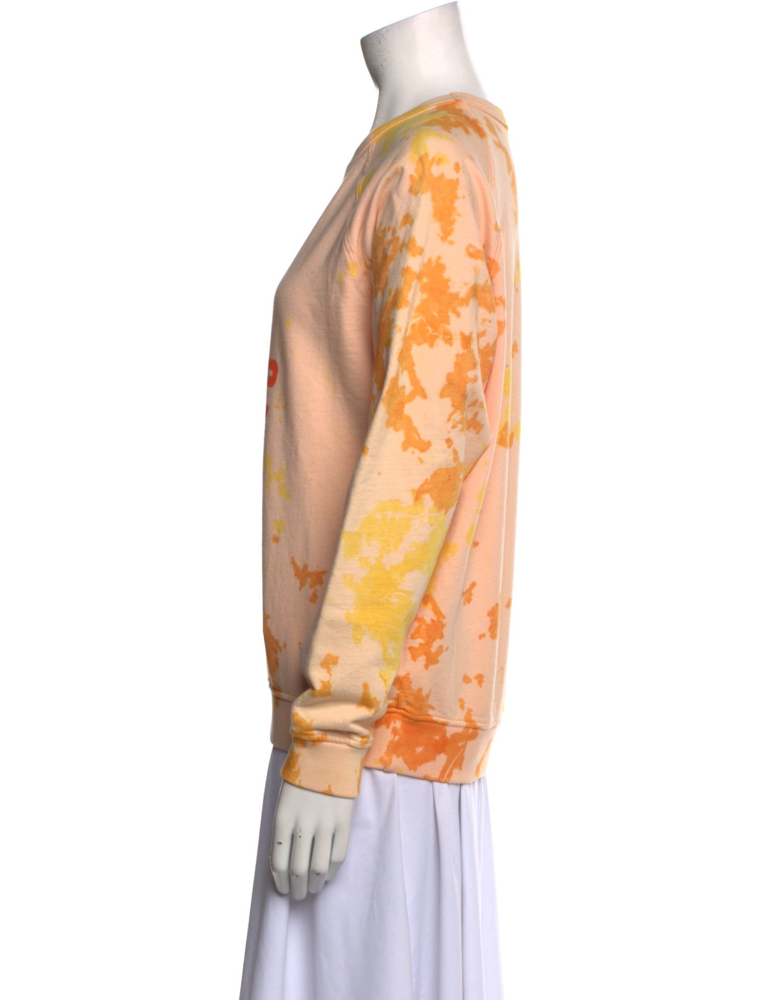 Clare V. Printed Crew Neck Sweatshirt