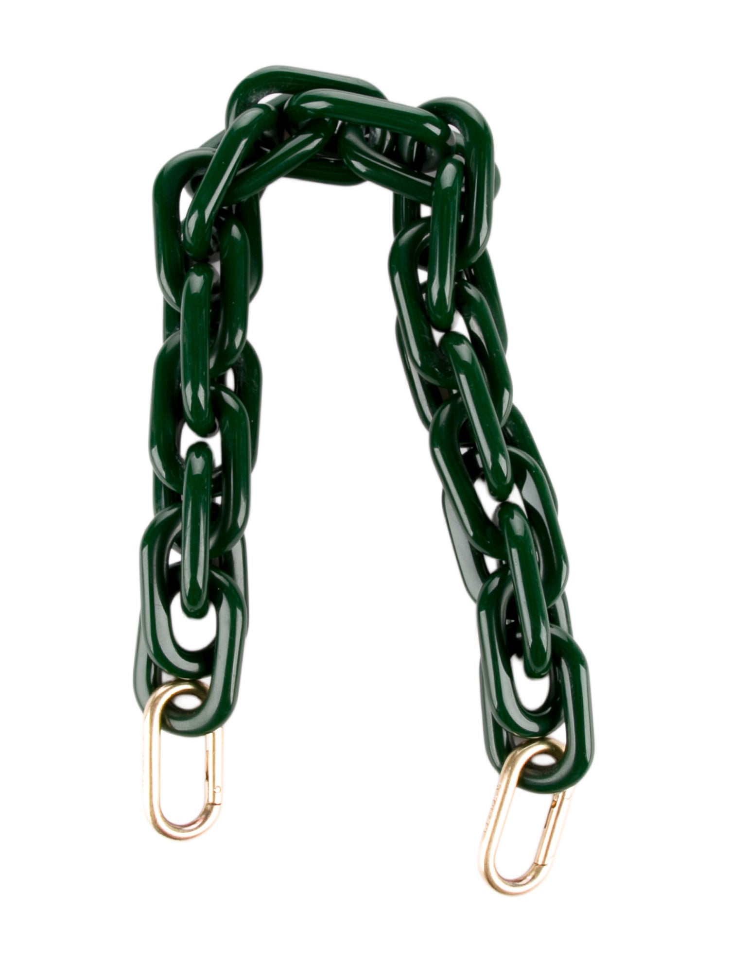 Clare V. chain-link handbag strap