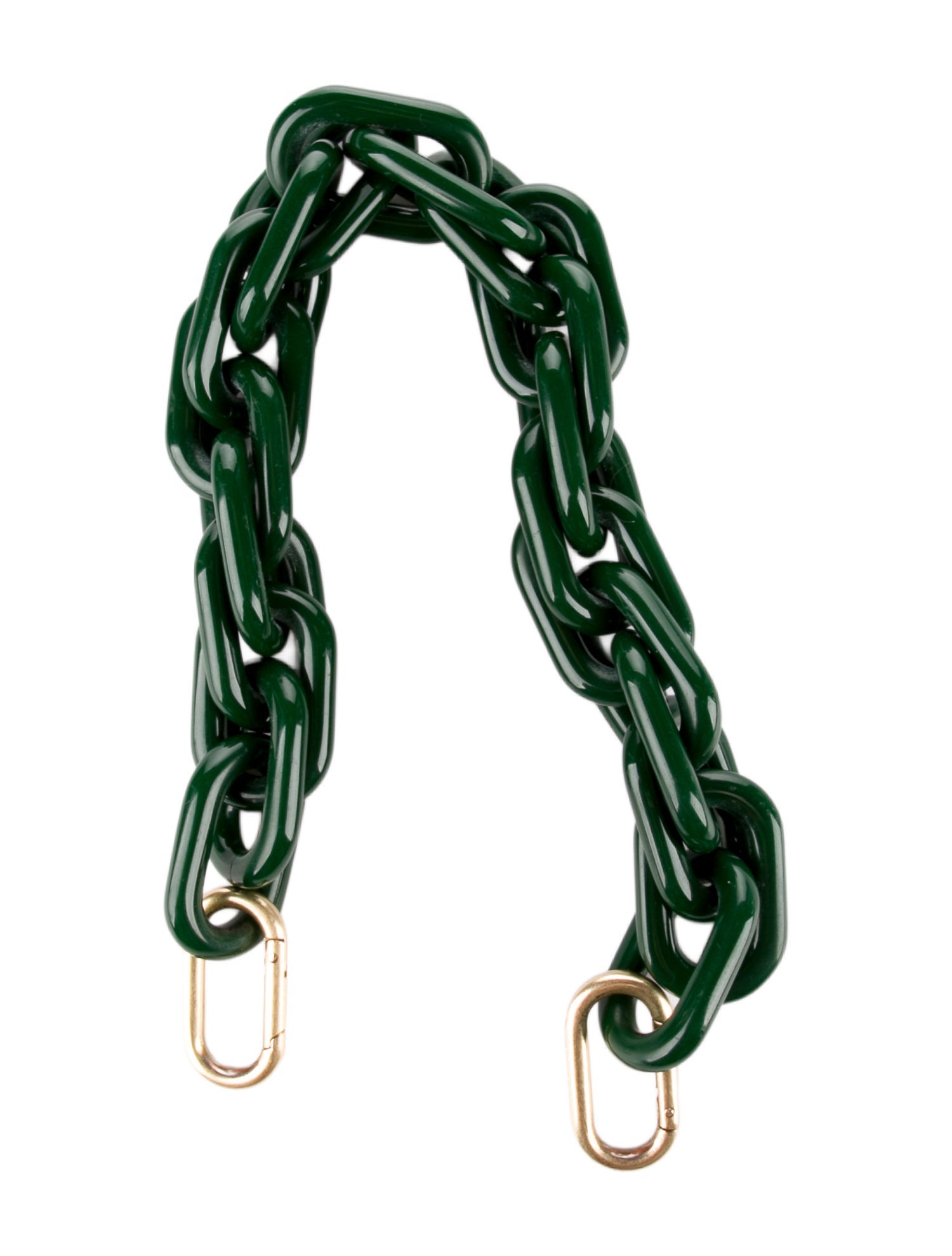 Clare V. chain-link handbag strap
