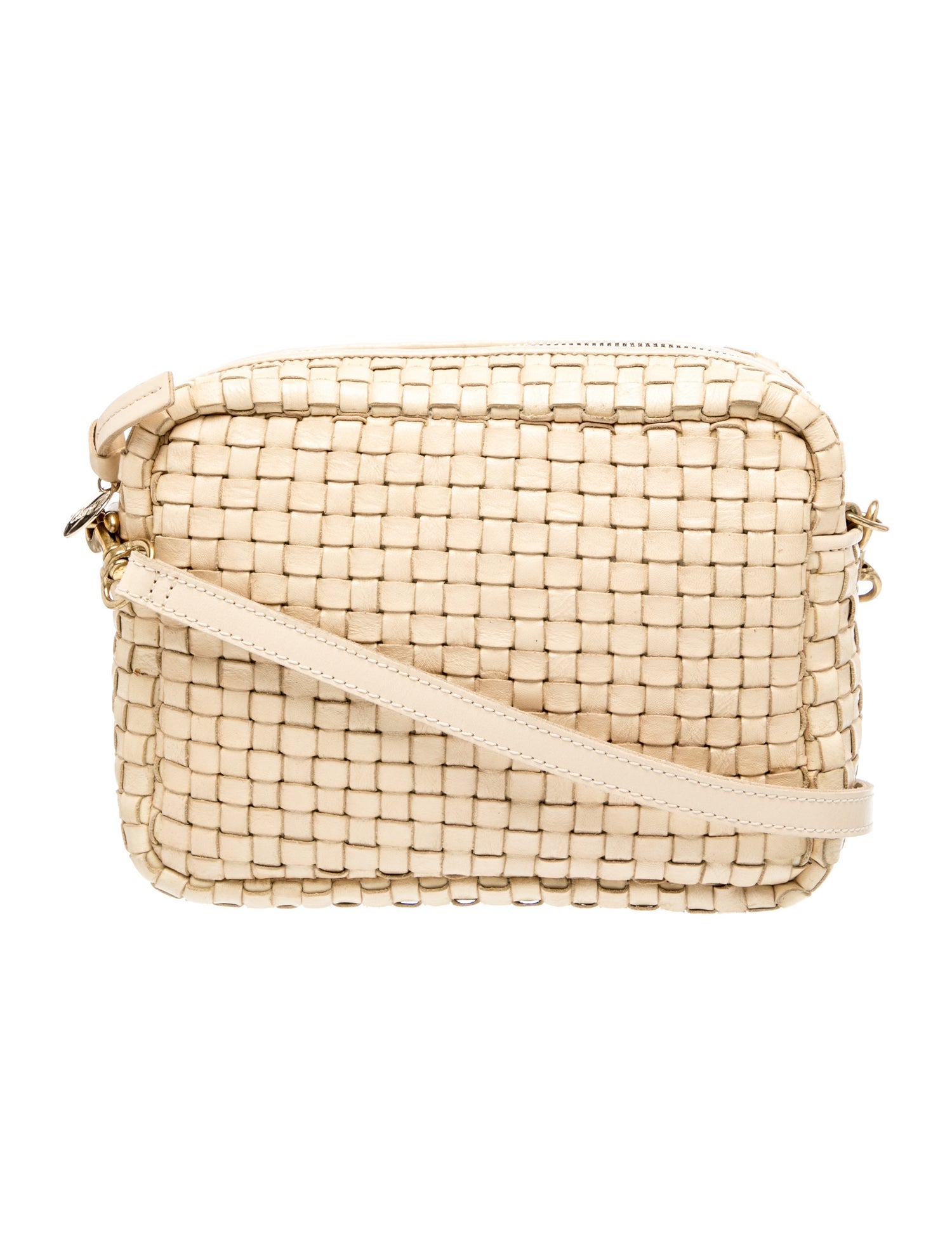 Clare V. Leather Crossbody Bag