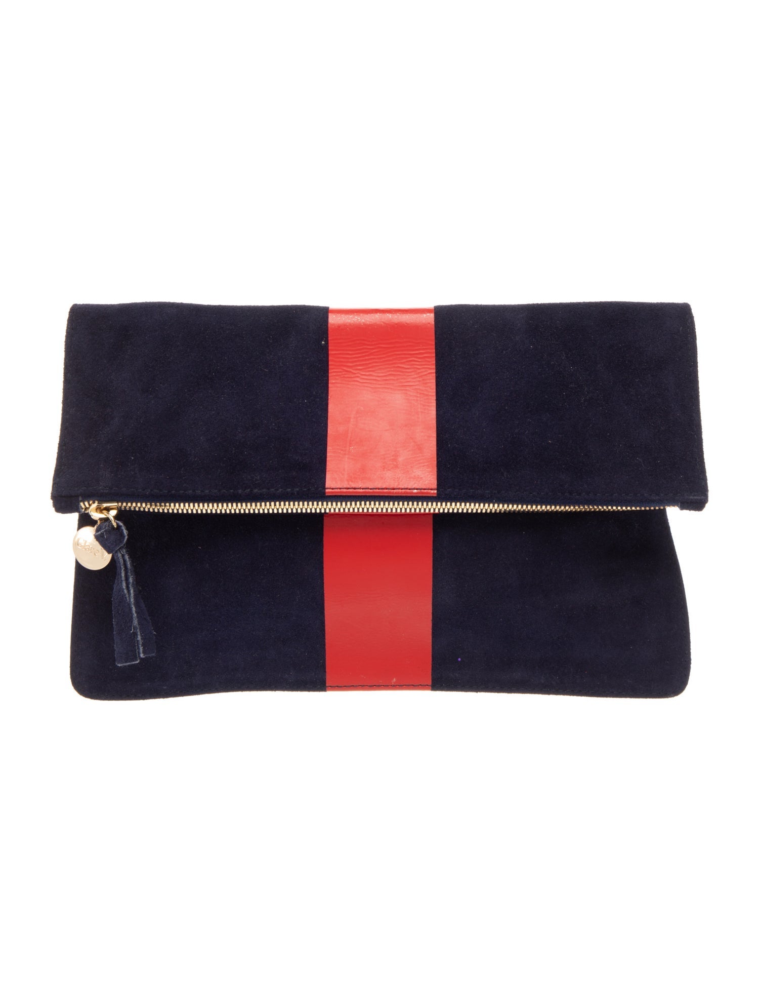 Clare V. Suede Clutch