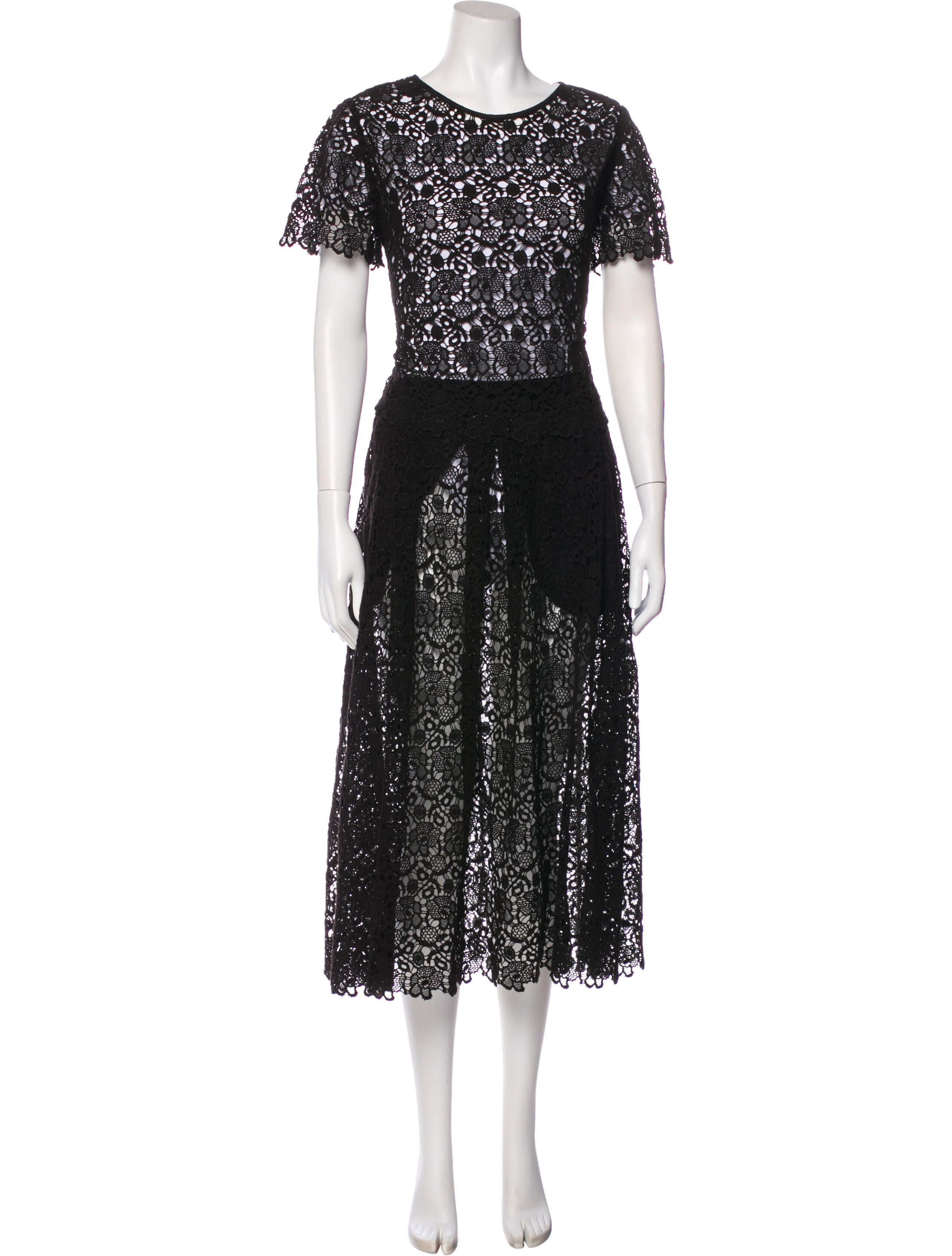 Clare V. Lace Pattern Skirt Set w/ Tags