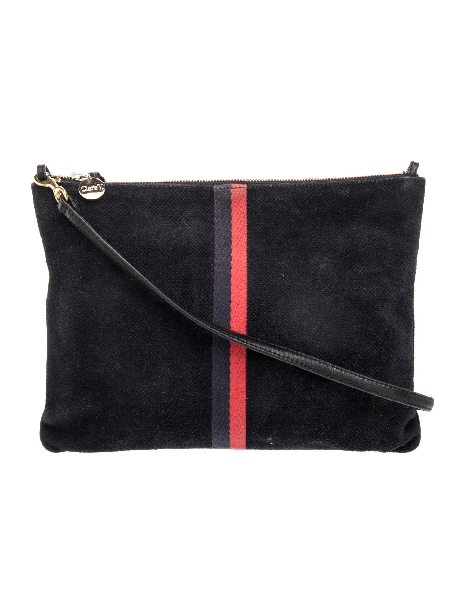 Clare V. Suede Crossbody Bag