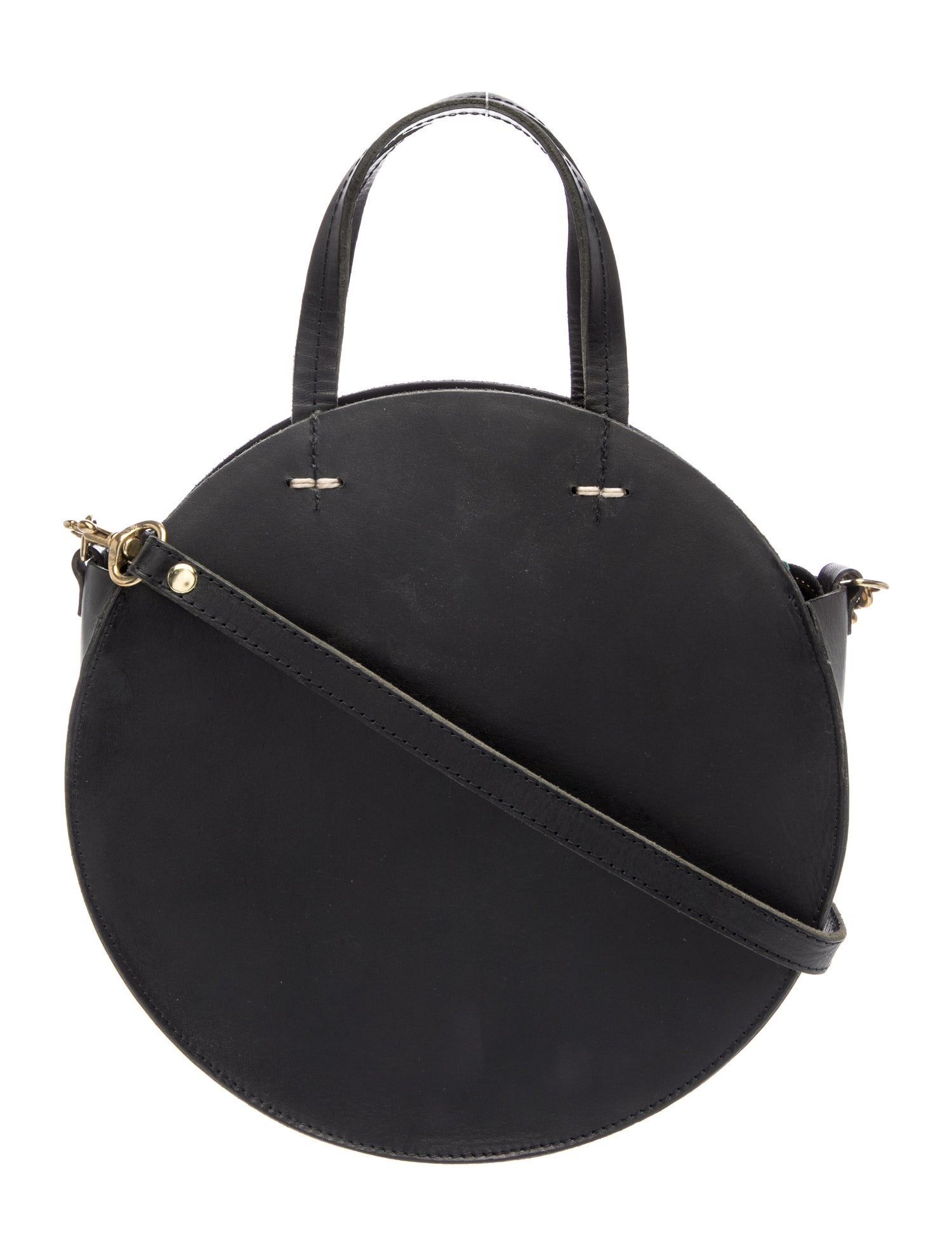 Clare V. Leather Crossbody Bag