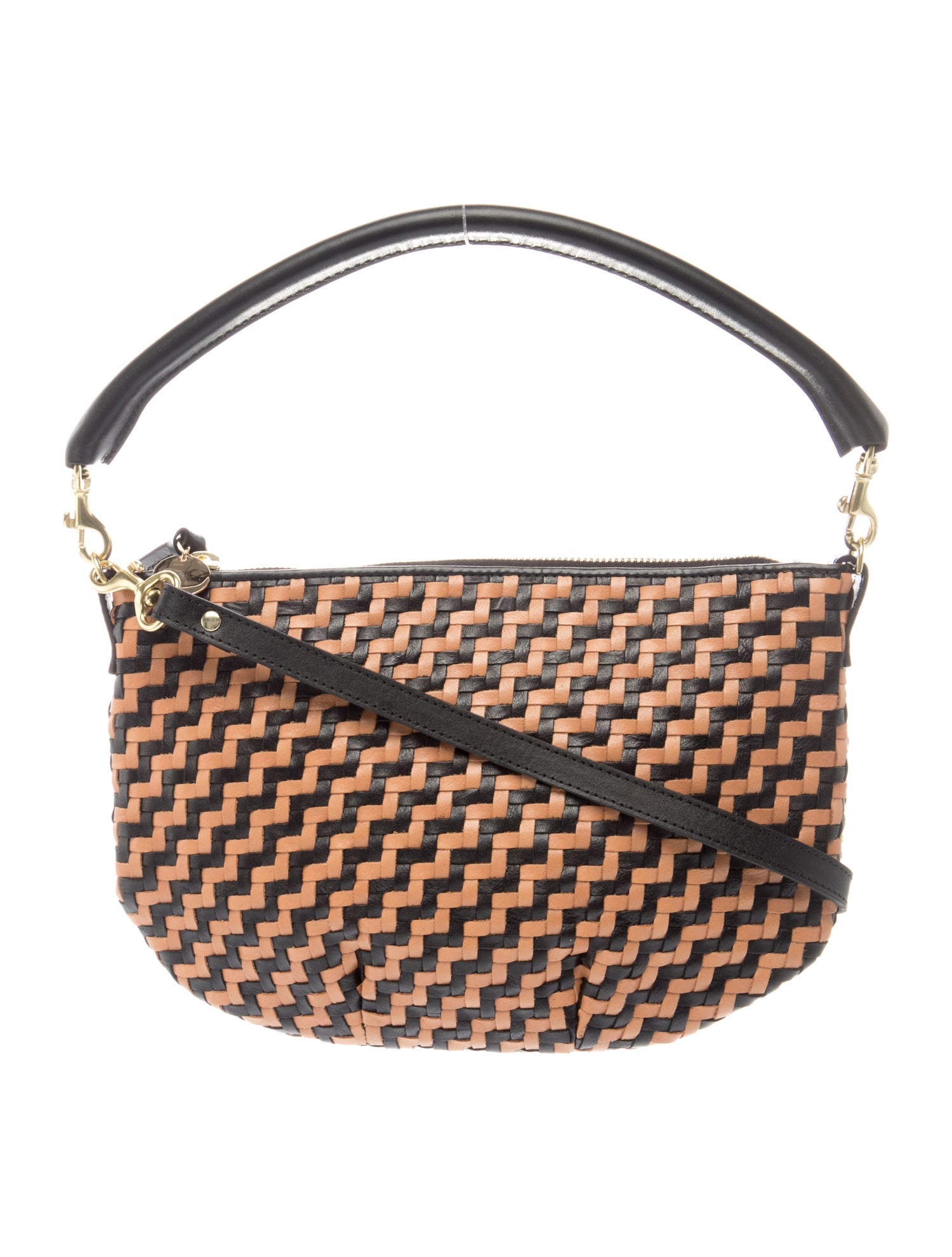 Clare V. Leather Shoulder Bag