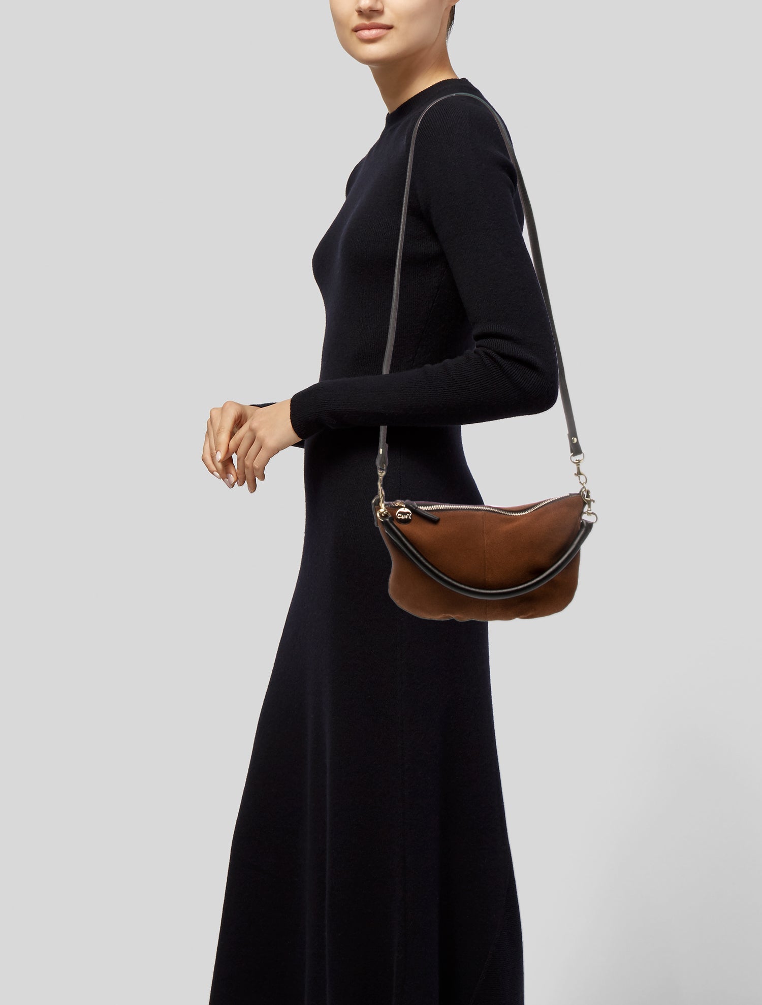 Clare V. Leather Shoulder Bag