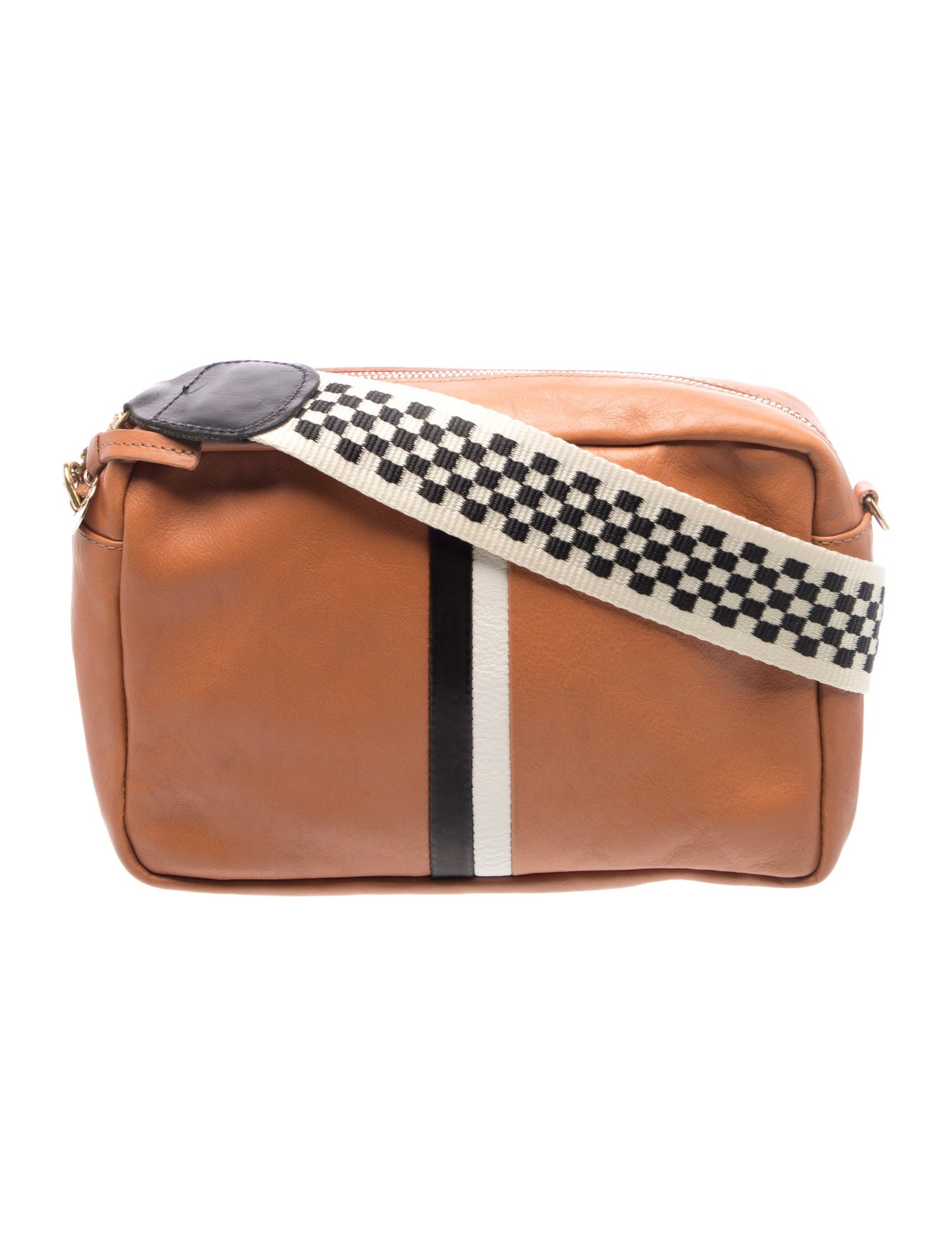 Clare V. Leather Crossbody Bag