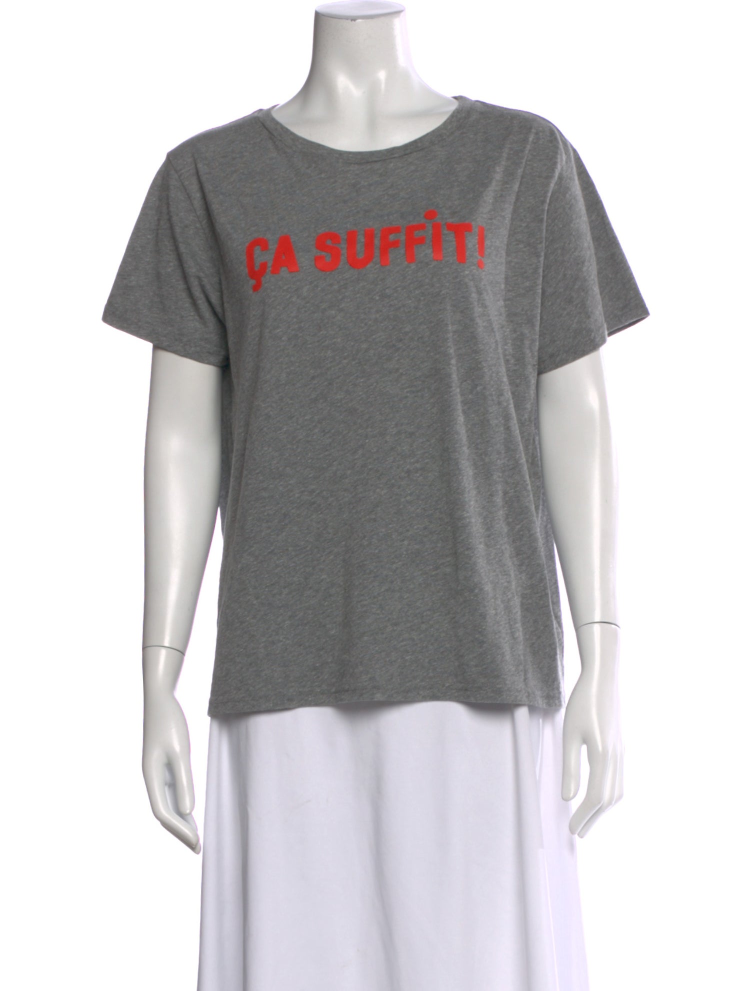 Clare V. Graphic Print Crew Neck T-Shirt