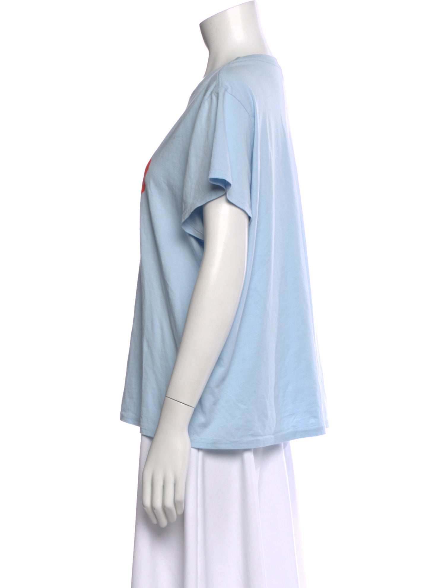 Clare V. Graphic Print Crew Neck T-Shirt