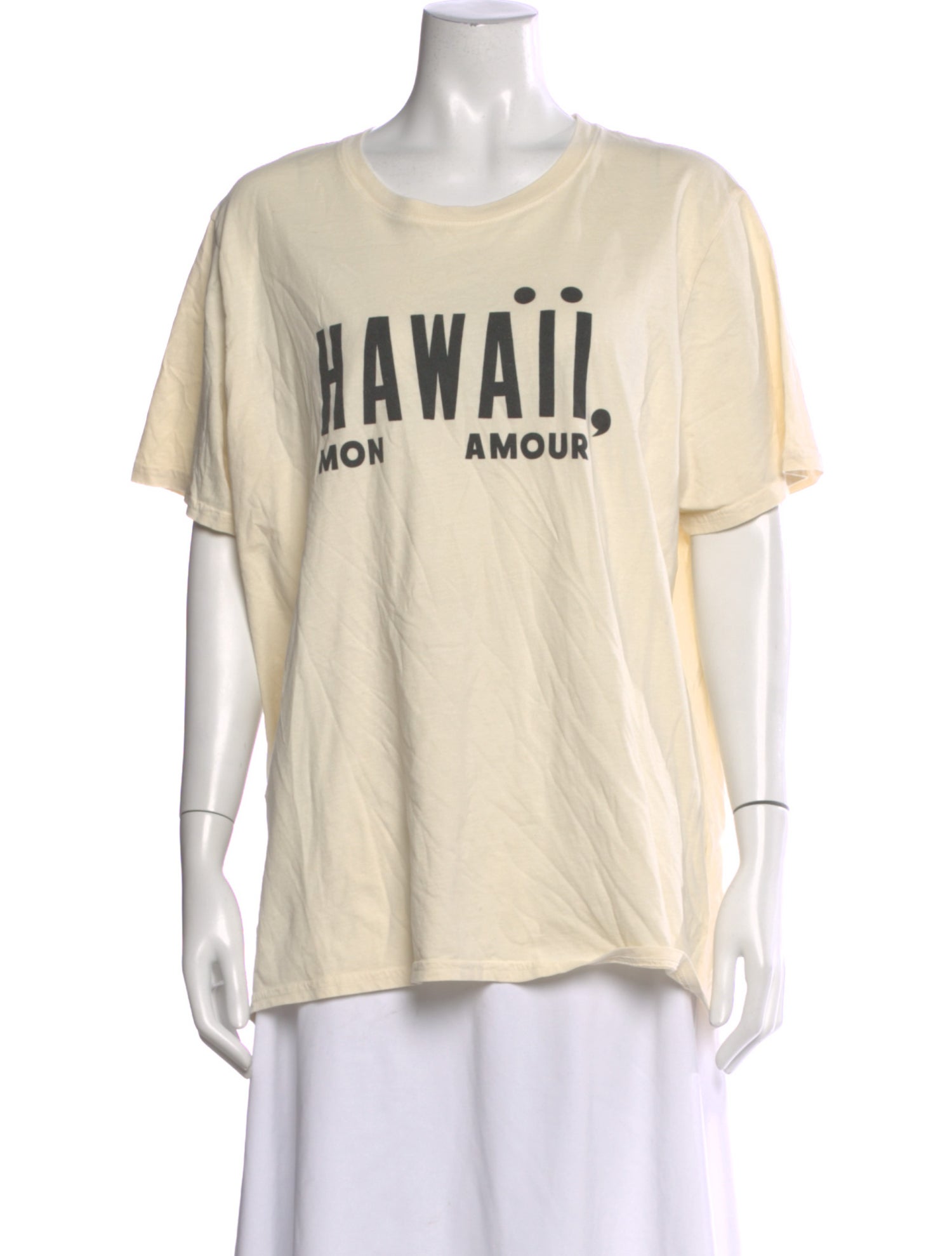 Clare V. Graphic Print Crew Neck T-Shirt w/ Tags