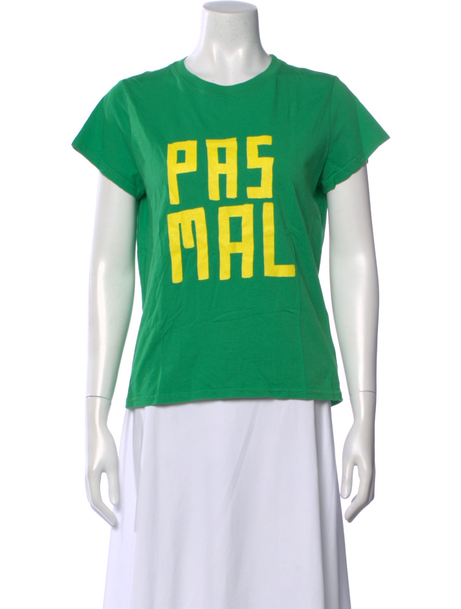 Clare V. Graphic Print Crew Neck T-Shirt