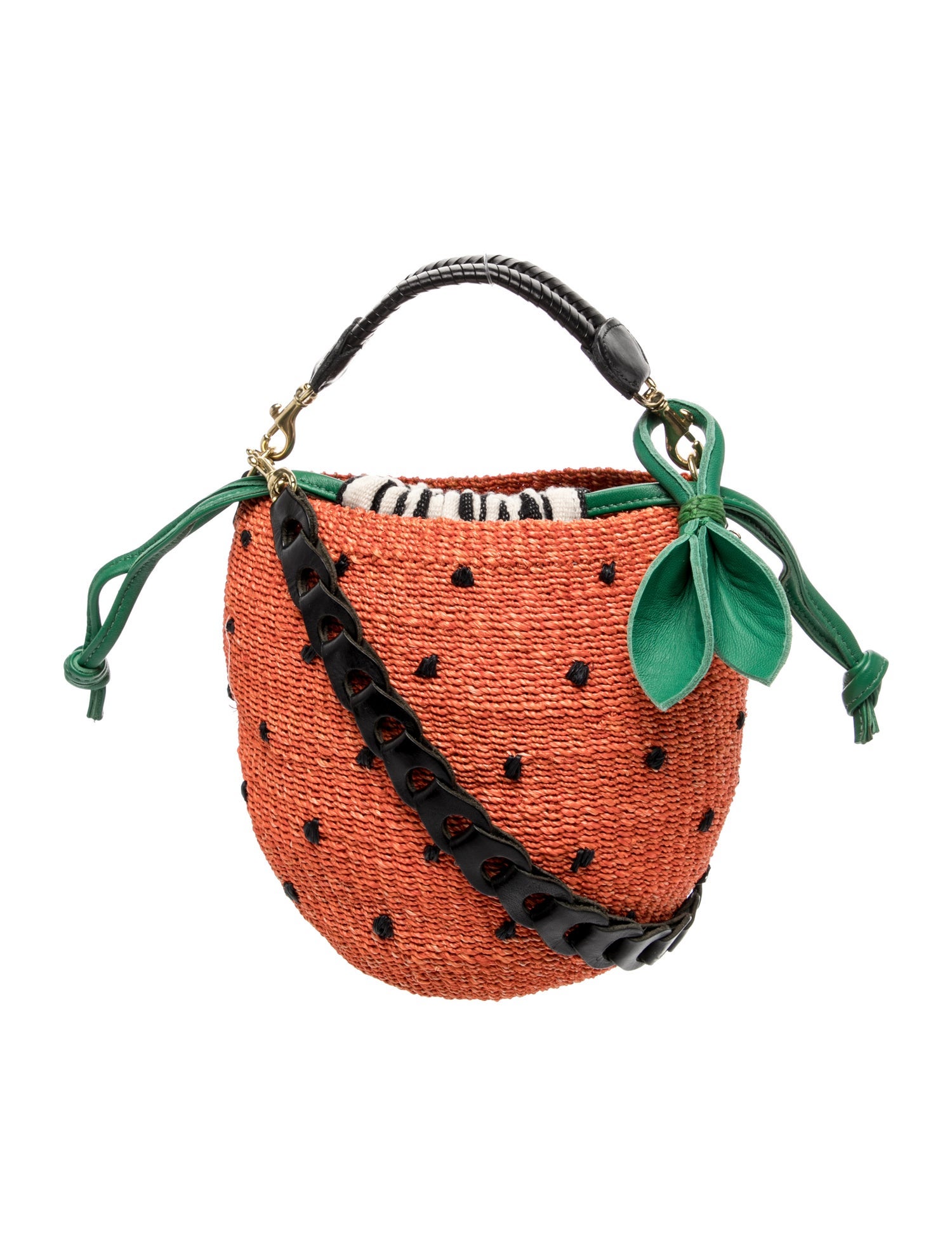 Clare V. Raffia Crossbody Bag