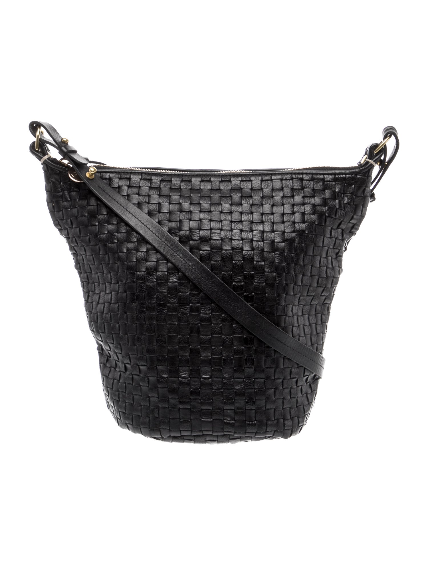 Clare V. Leather Shoulder Bag