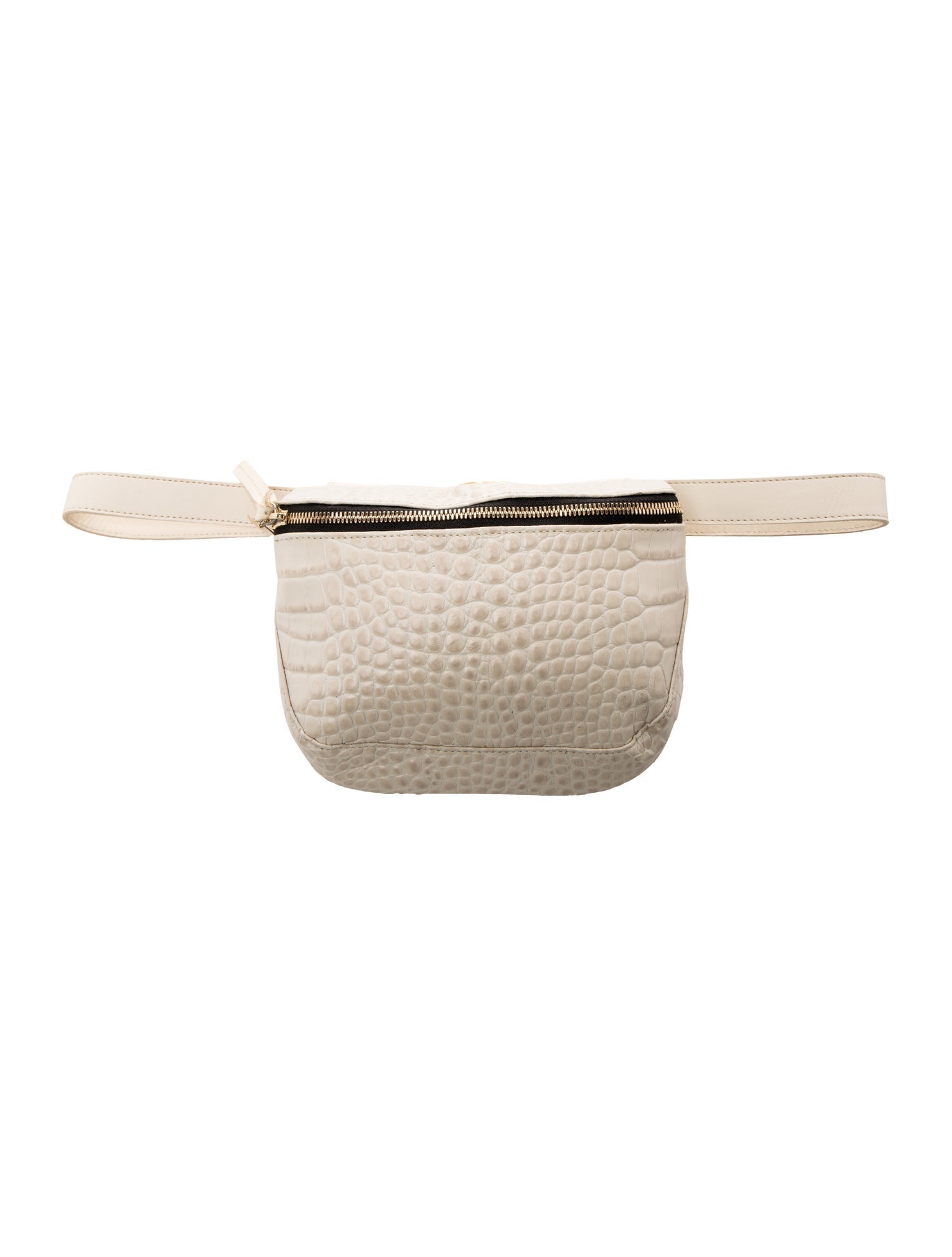 Clare V. Embossed Leather Belt Bag