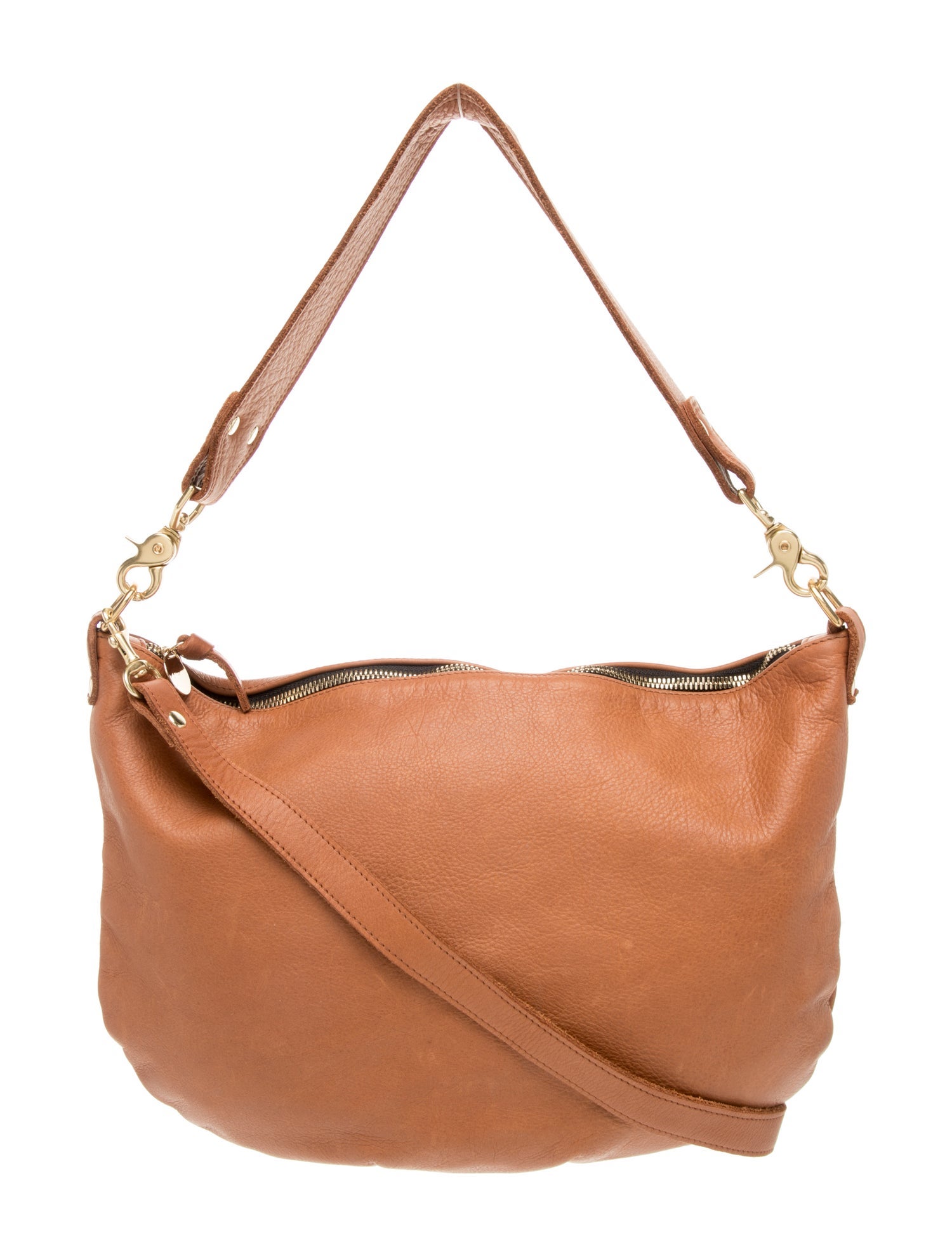 Clare V. Leather Shoulder Bag