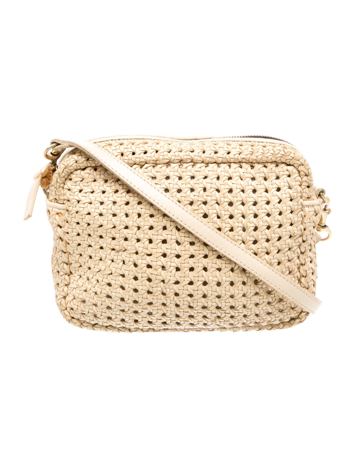 Clare V. Leather Crossbody Bag