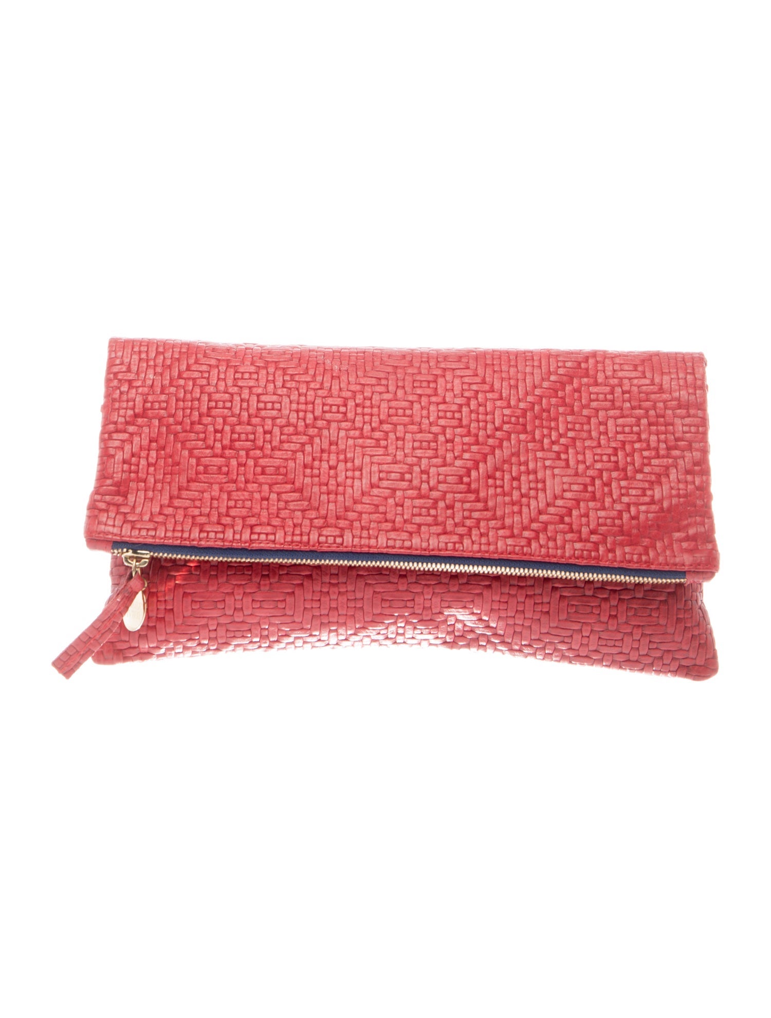 Clare V. Leather Clutch