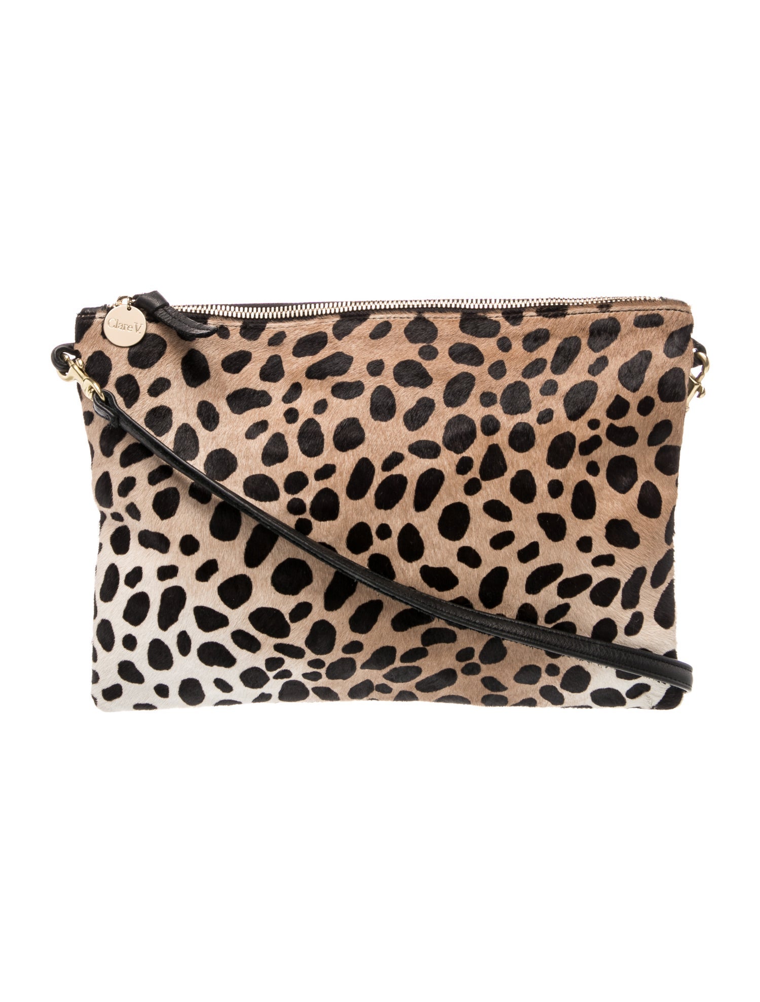 Clare V. Calf Hair Shoulder Bag