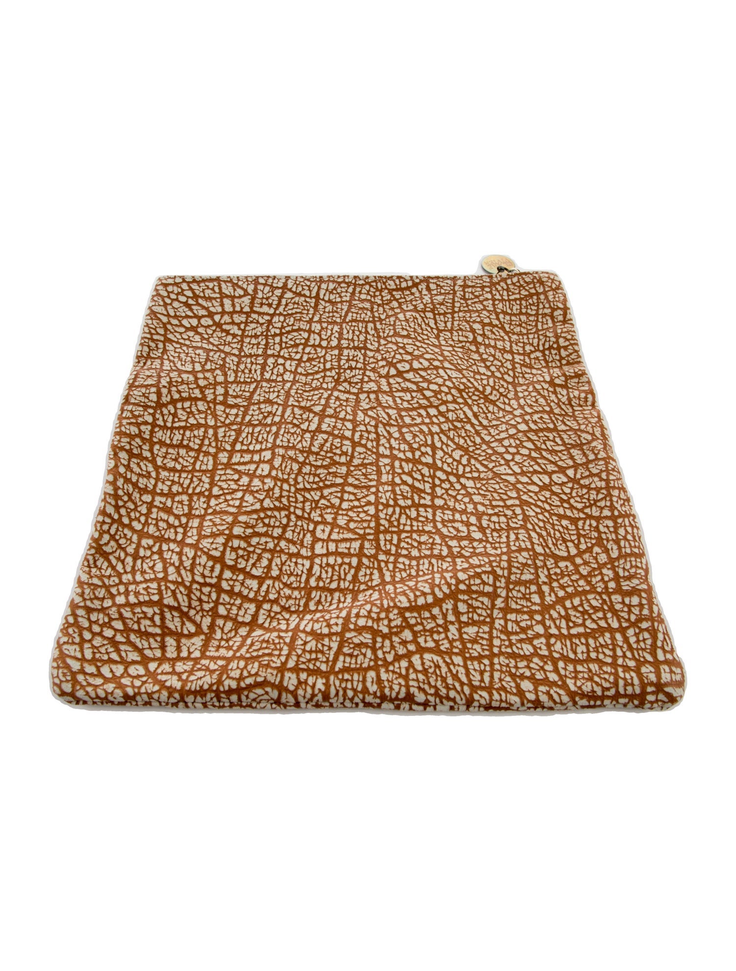 Clare V. Pattern Print Cosmetic Bag