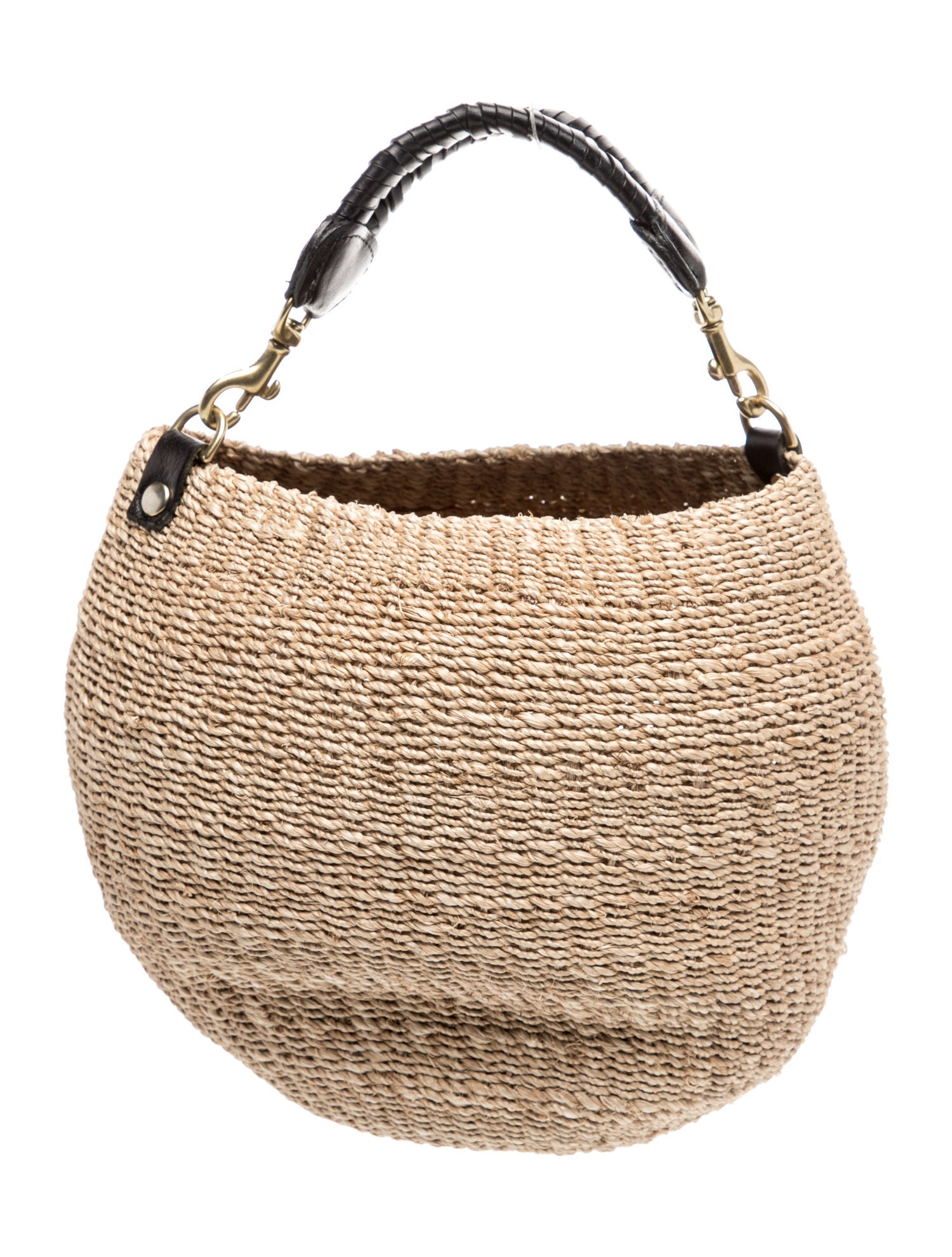 Clare V. Raffia Top Handle Bag