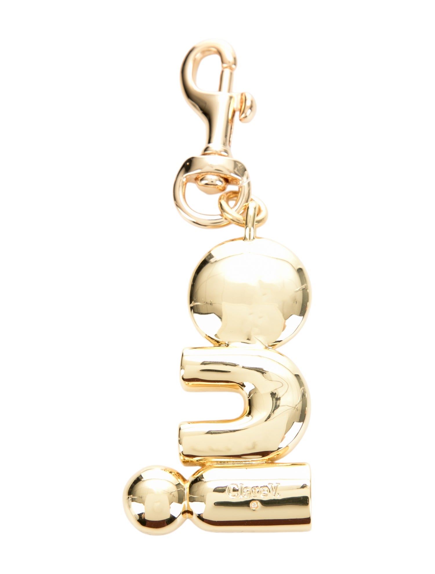 Clare V. OUI Keychain