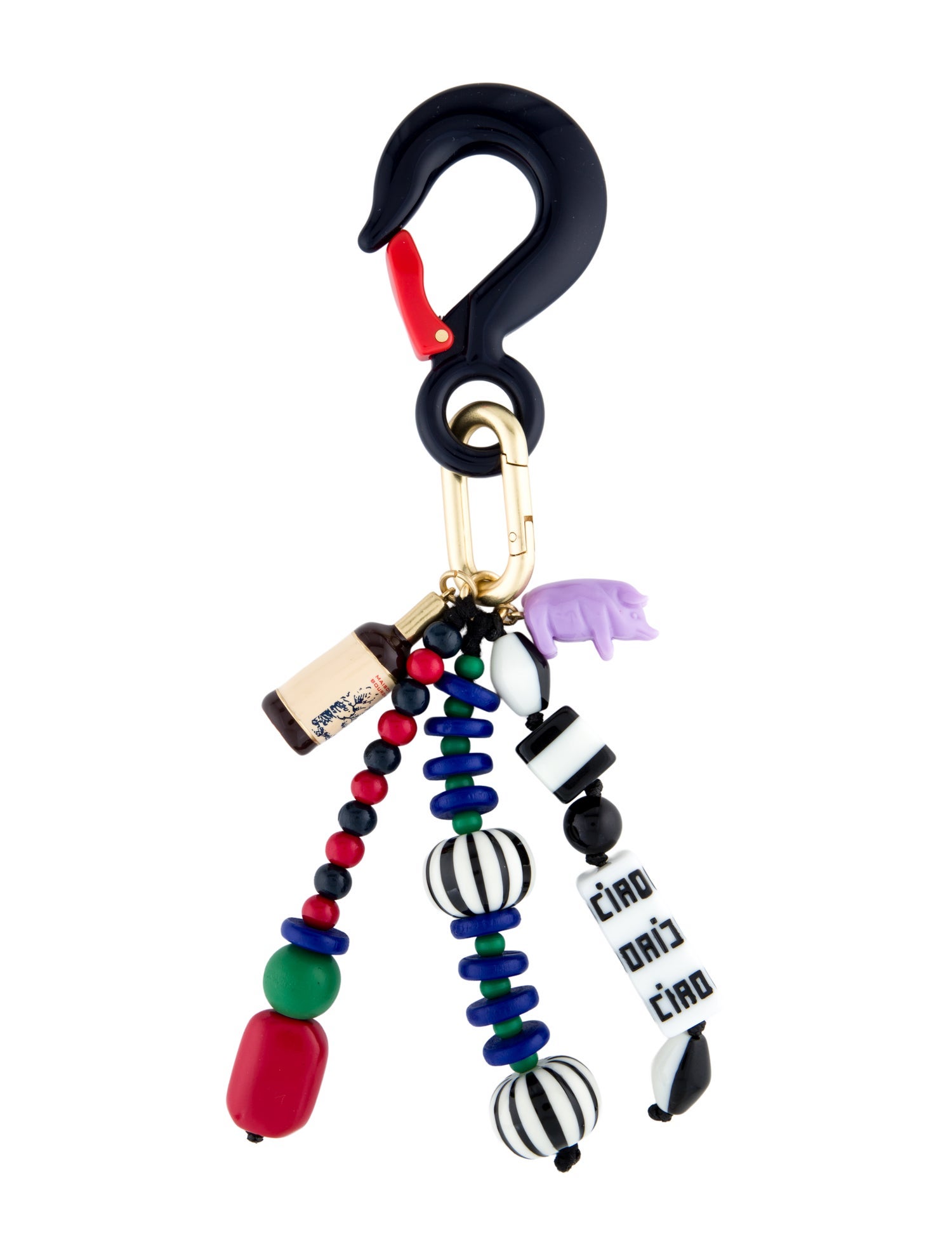 Clare V. Beaded Tassel Bag Attachment