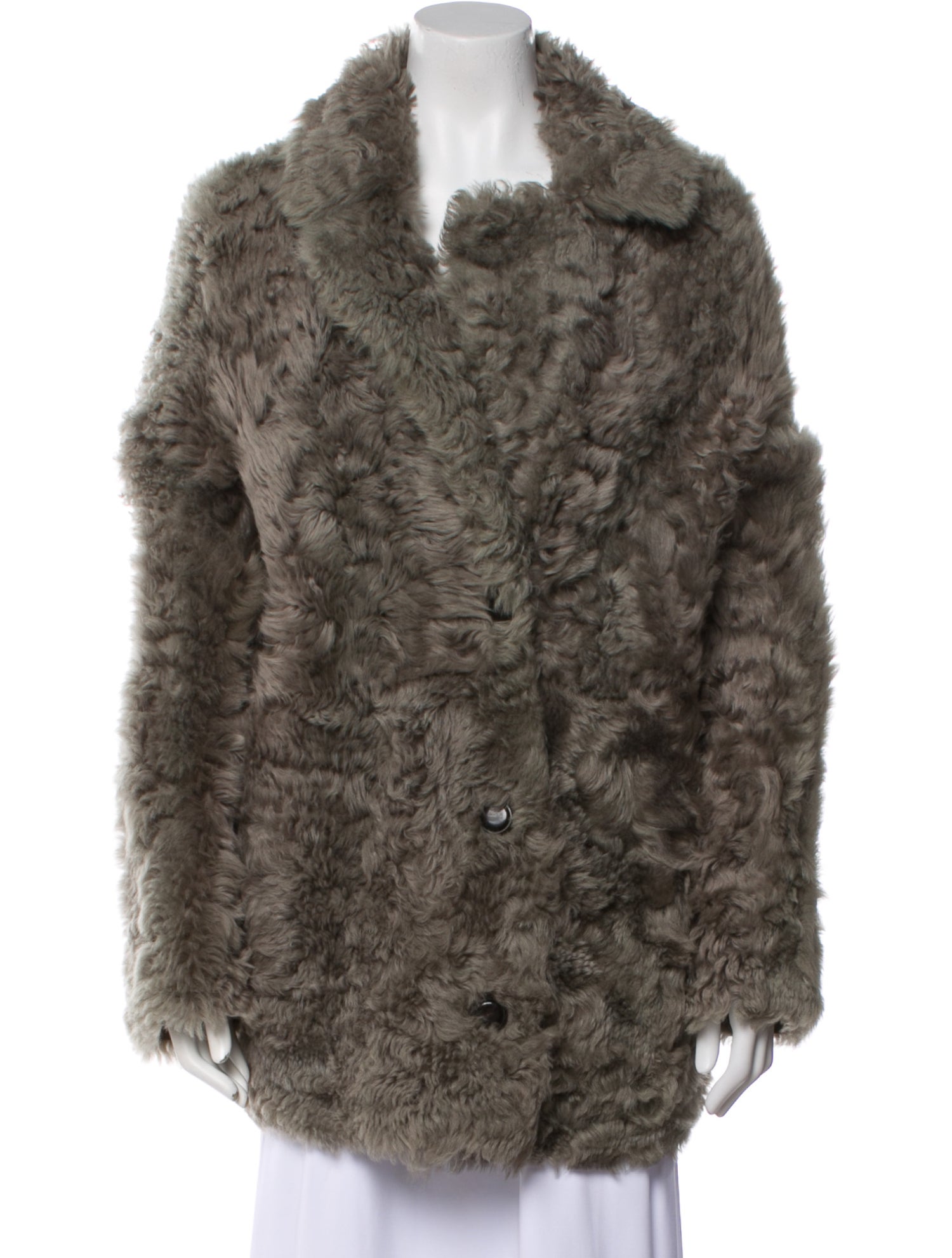 245 Saint Honore Lamb Fur Fur Coat